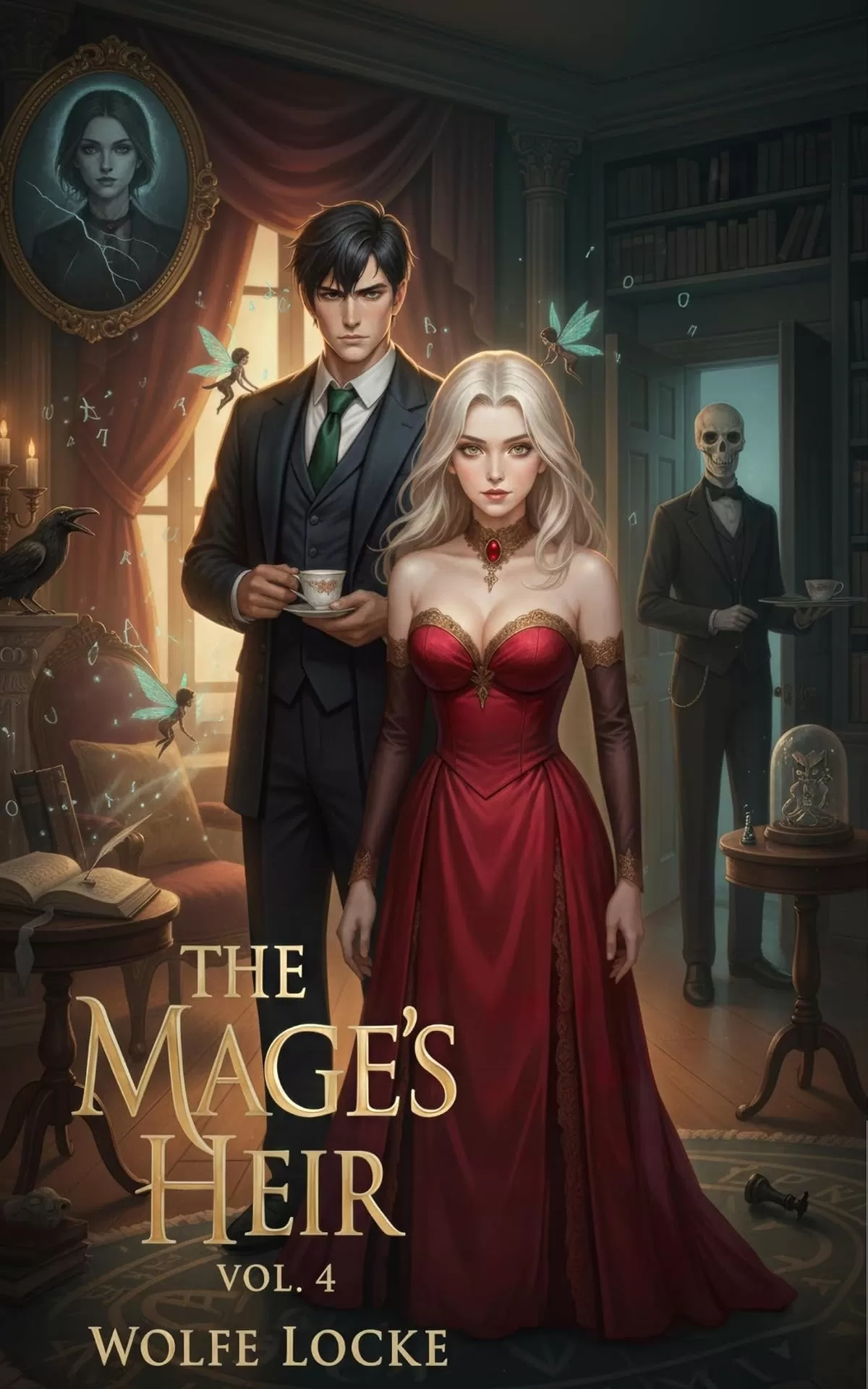 The Mage's Heir 4: A Monster Summoner Litrpg (The Summoner of Beckham Estate #4) by Wolfe Locke