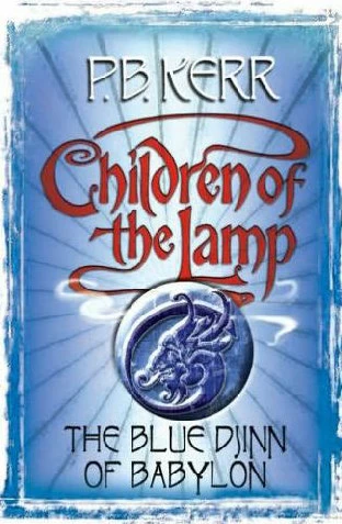 The Blue Djinn of Babylon (Children of the Lamp #2) by P. B. Kerr