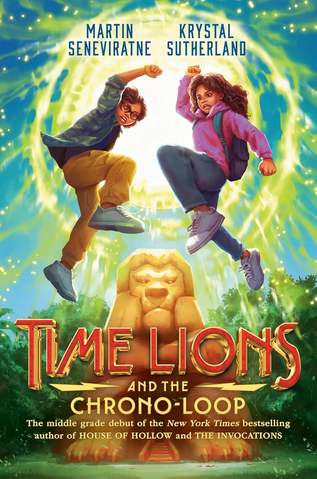 Time Lions and the Chrono-Loop (Time Lions #1) by Krystal Sutherland, Martin Seneviratne