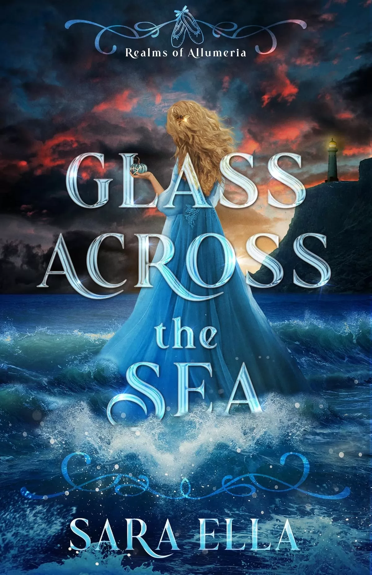 Glass Across the Sea (Realms of Allumeria #1) by Sara Ella
