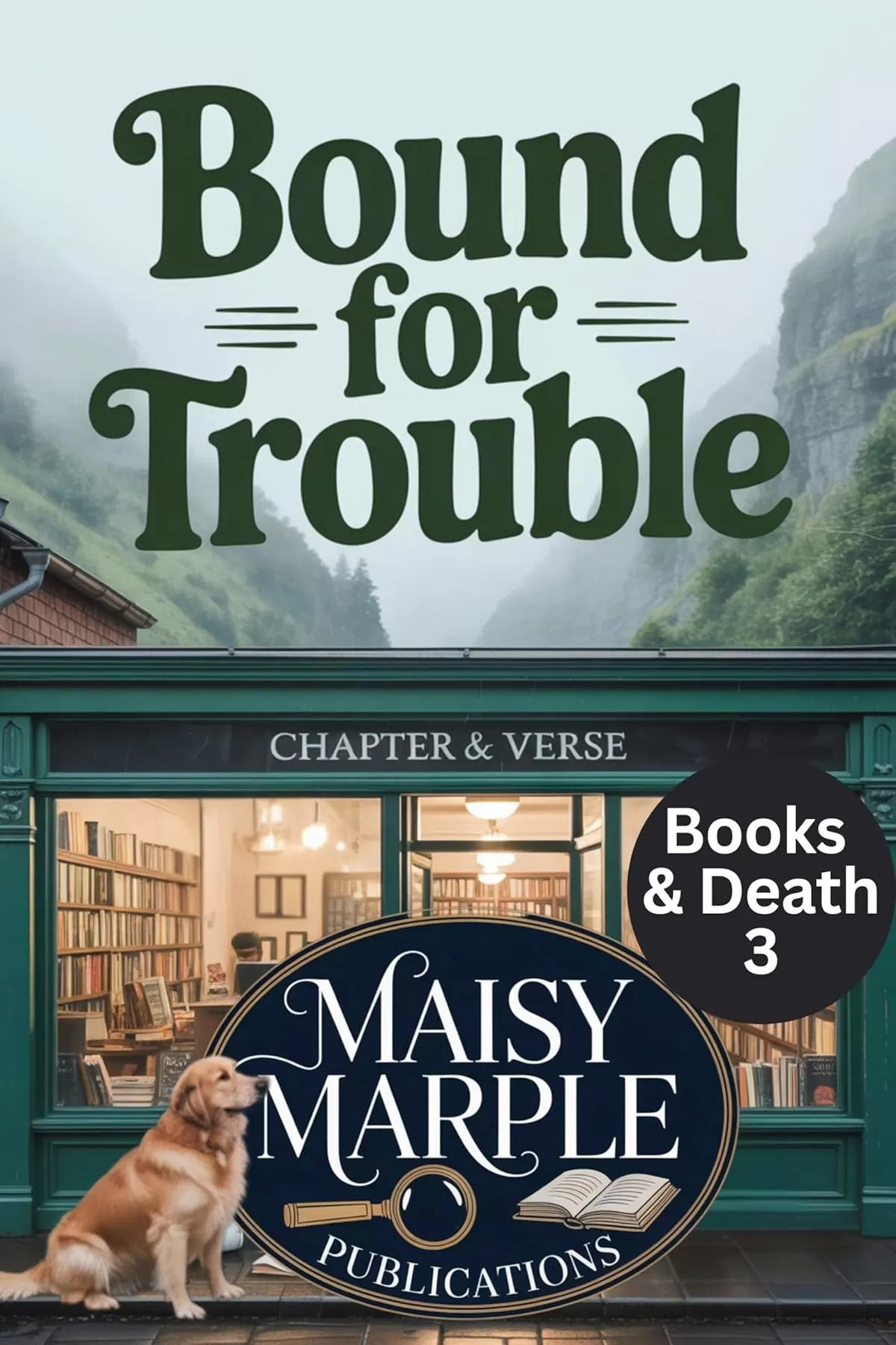 Bound for Trouble (Books & Death #3) by Maisy Marple