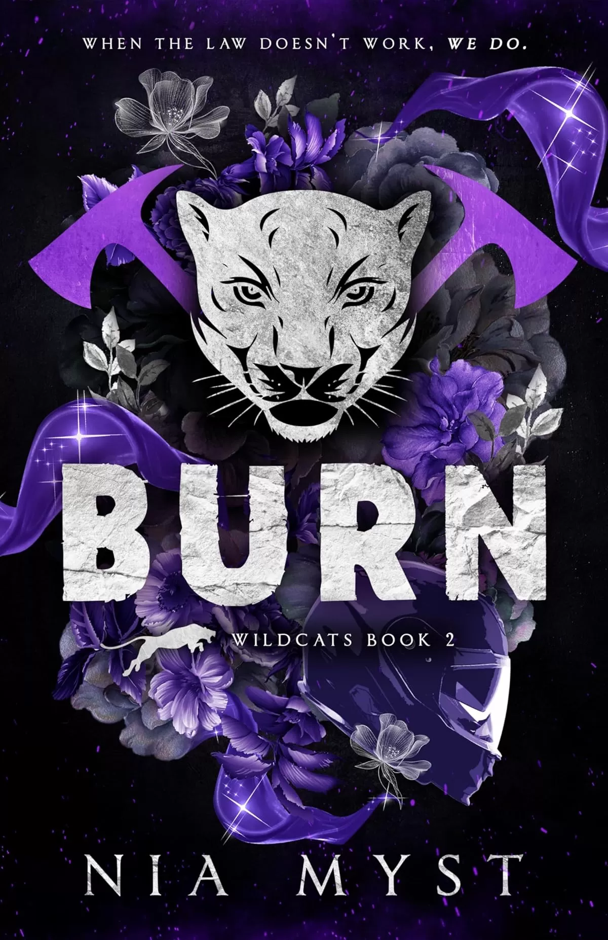 Burn: A Dark, Stalker x Stalker, Enemies-to-Lovers Romance (Wildcats #2) by Nia Myst