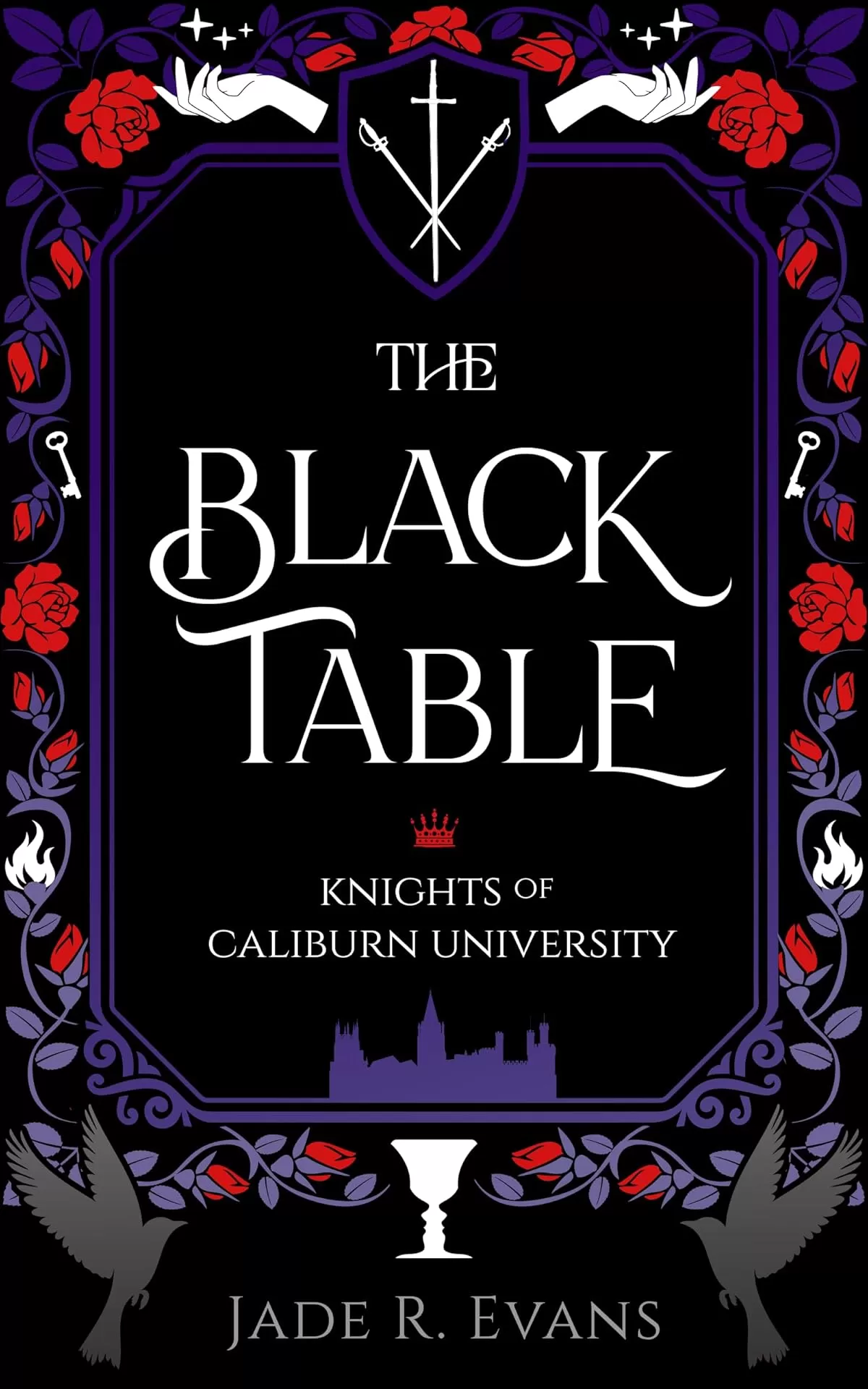 The Black Table (Knights of Caliburn University #1) by Jade R. Evans