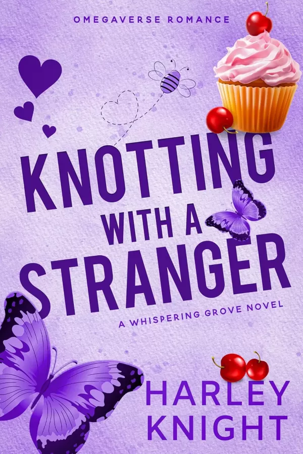 Knotting With A Stranger: A Cozy Omegaverse Romance (Whispering Grove #1) by Harley Knight