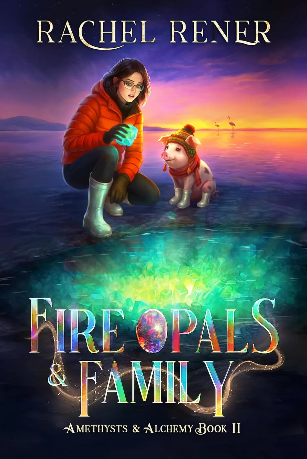 Fire Opals & Family (Amethysts & Alchemy #2) by Rachel Rener