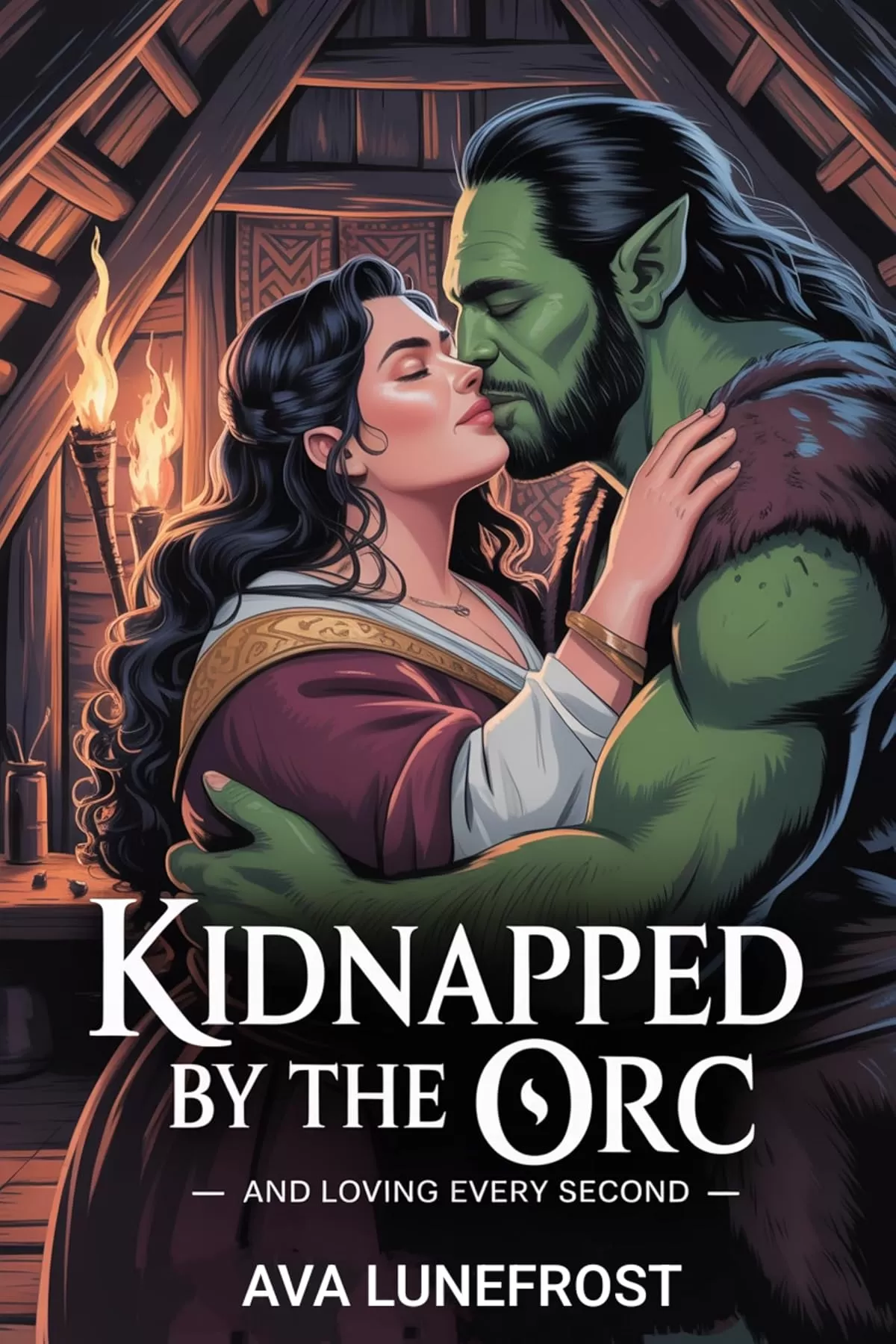 Kidnapped by the Orc And Loving Every Second: A BBW Monster Orc Erotica Comedy by Ava Lunefrost