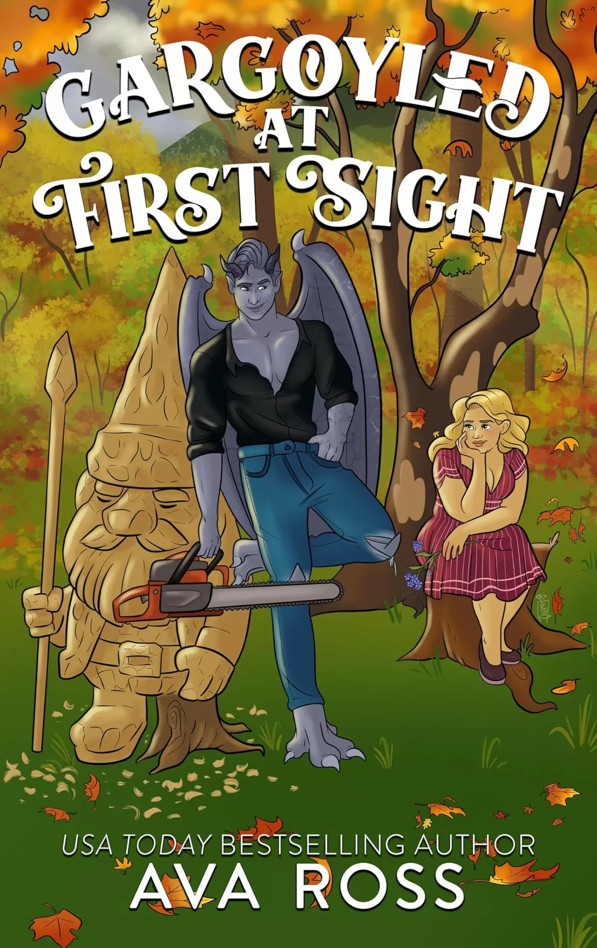 Gargoyled at First Sight (Harmony Glen) by Ava Ross