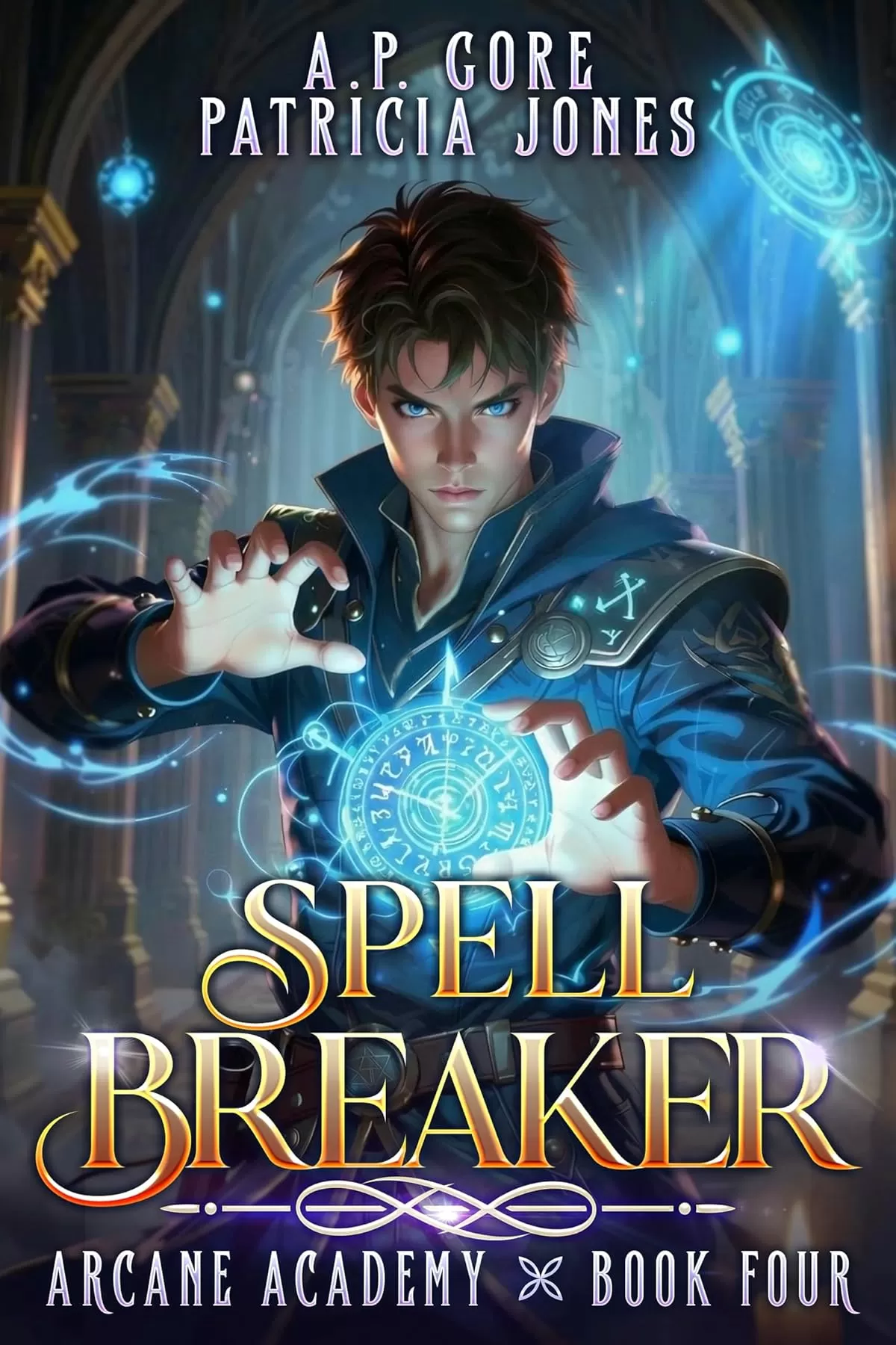Spell Breaker: A Progression Fantasy Adventure (Arcane Academy #4) by A.P. Gore, Patricia Jones