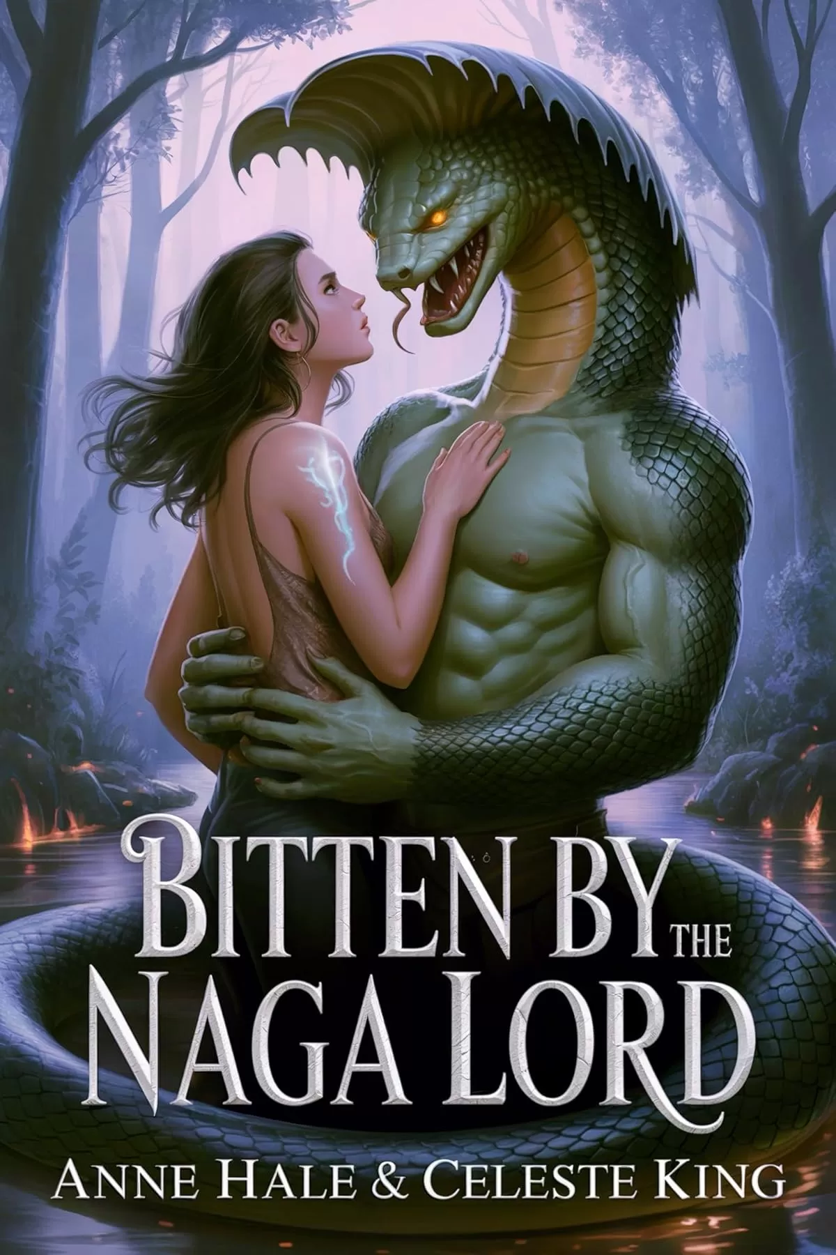 Bitten By The Naga Lord by Celeste King, Anne Hale