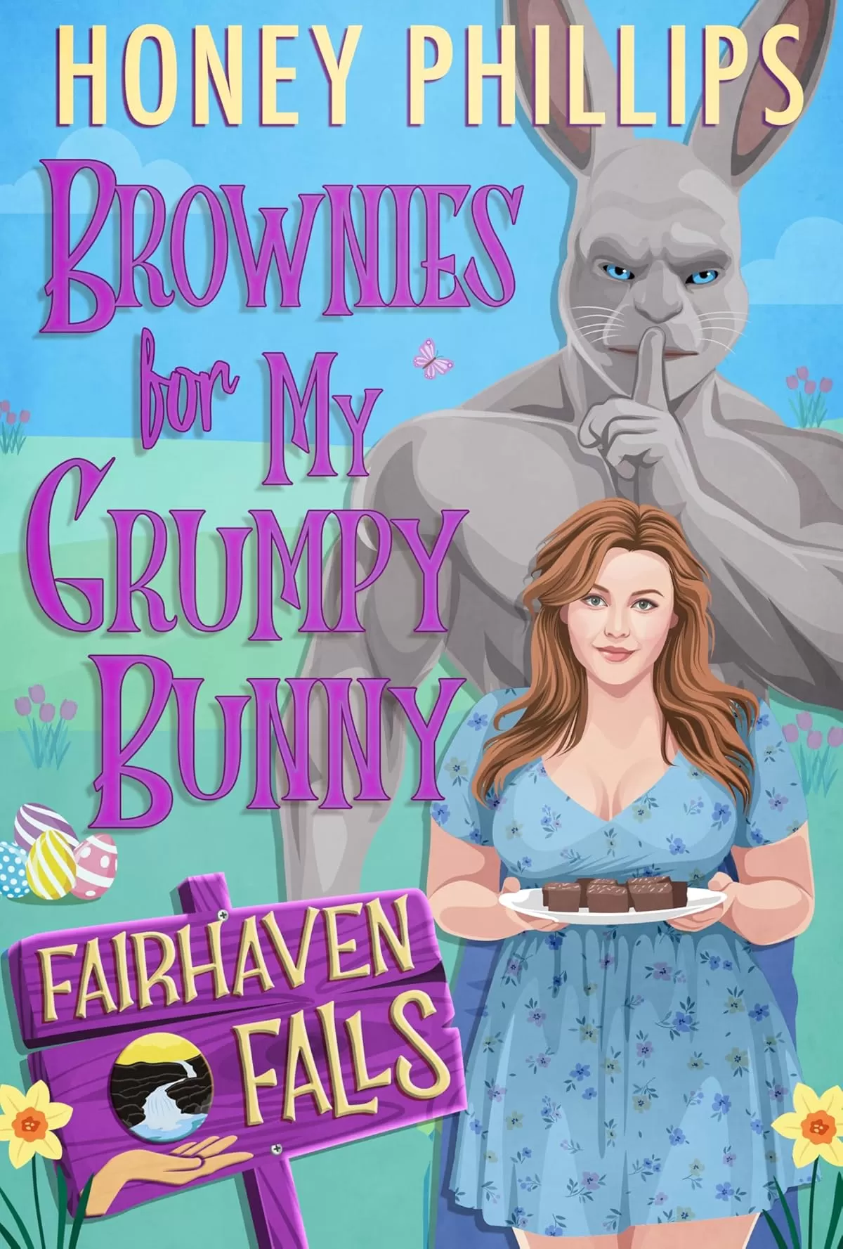 Brownies for My Grumpy Bunny: A Cozy Monster Romance (Fairhaven Falls #10) by Honey Phillips