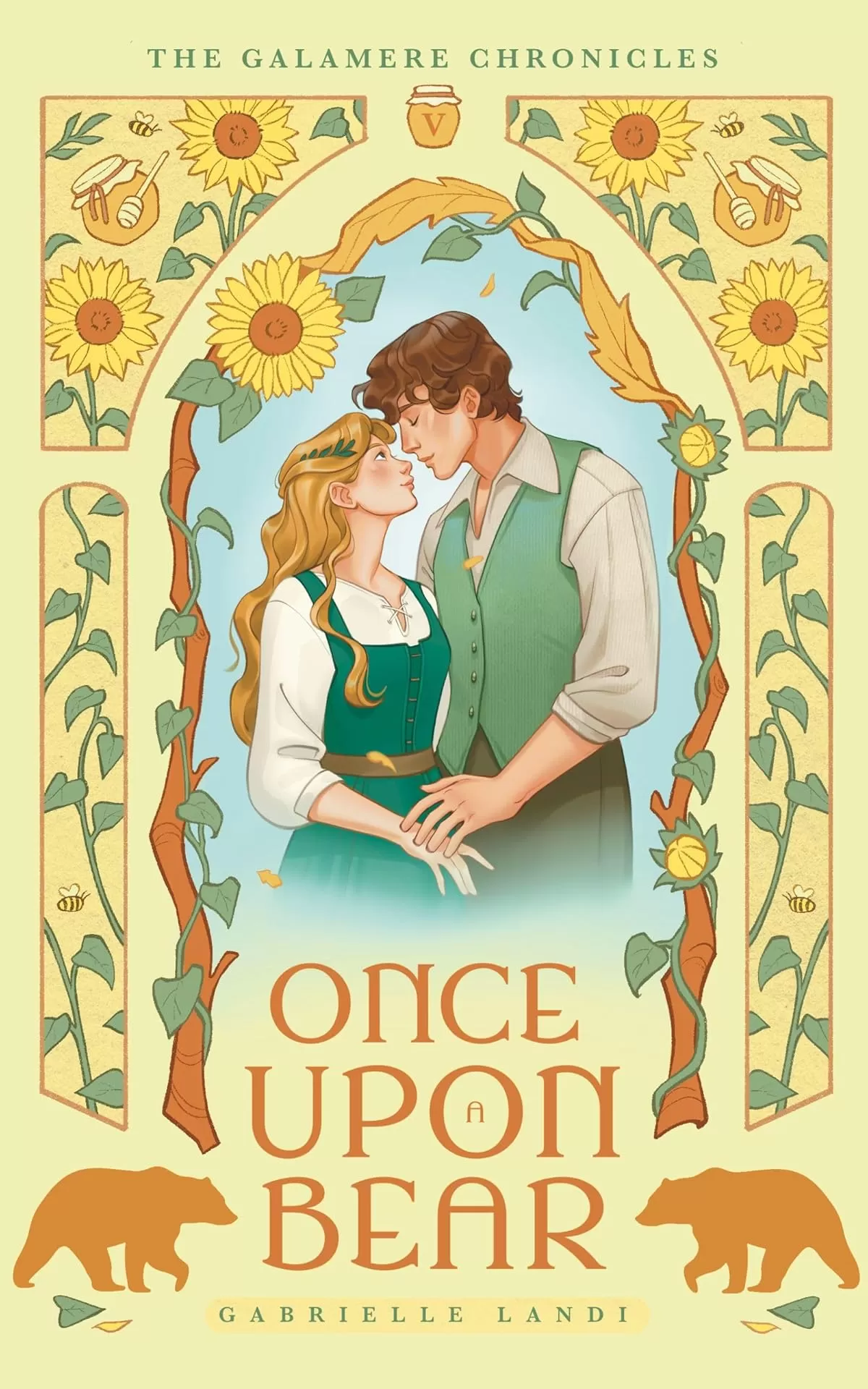 Once Upon A Bear: A Cozy Fantasy Goldilocks Retelling (The Galamere Chronicles #5) by Gabrielle Landi