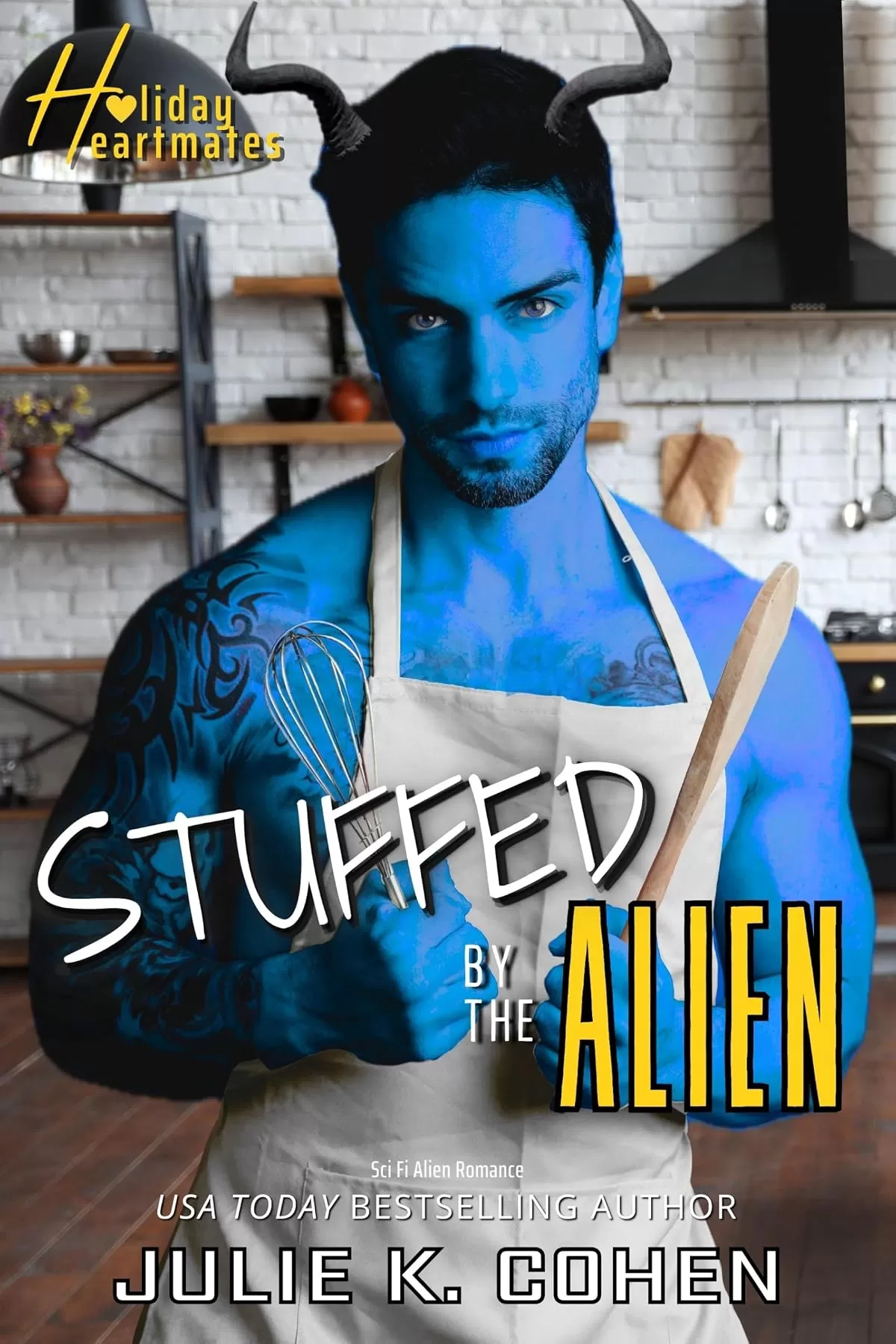 Stuffed by the Alien: Sci Fi Alien Romance (Holiday Heartmates #6) by Julie K. Cohen