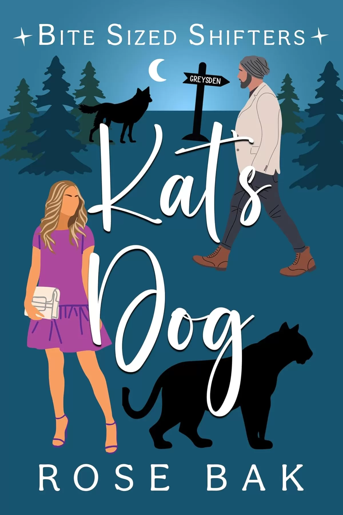 Kat's Dog: A Paranormal Romantic Comedy (Bite-Sized Shifters #3) by Rose Bak