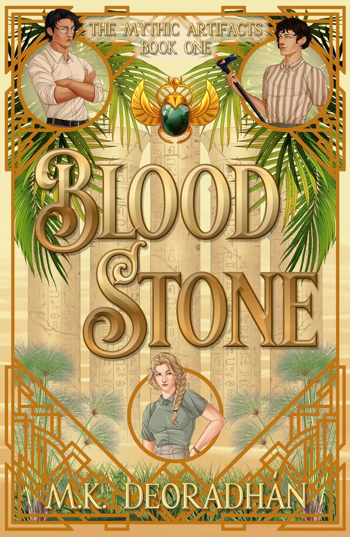 Bloodstone (The Mythic Artifacts #1) by M.K. Deoradhán