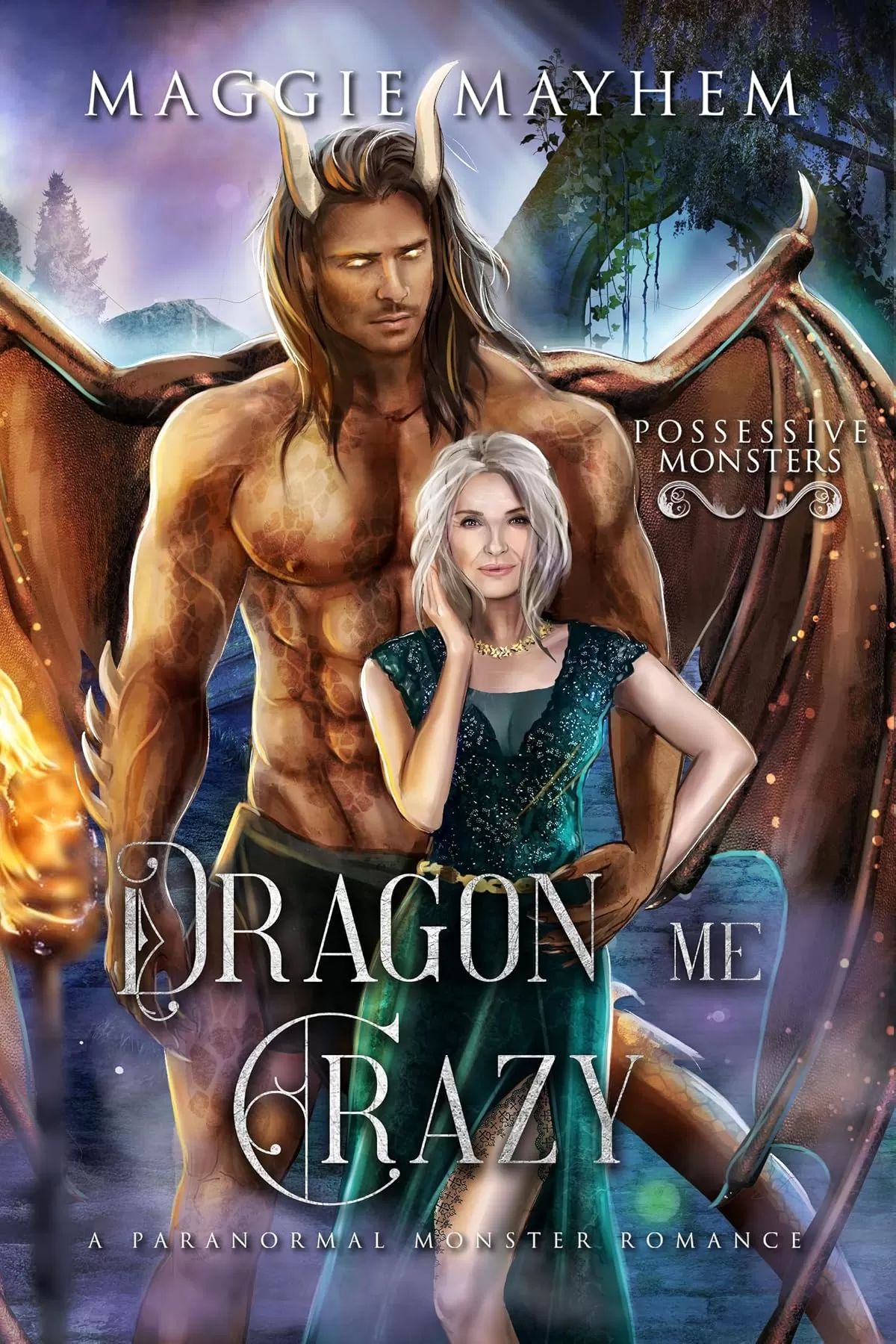 Dragon Me Crazy: A Paranormal Monster Romance (Possessive Monsters #12) by Maggie Mayhem