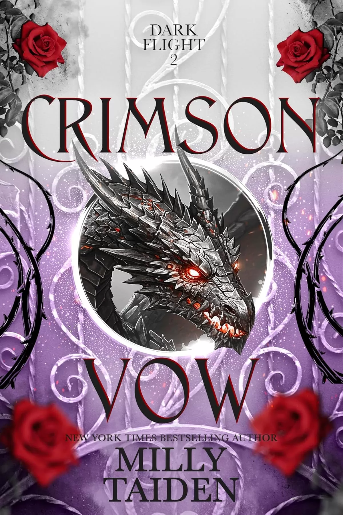 Crimson Vow (Dark Flight #2) by Milly Taiden