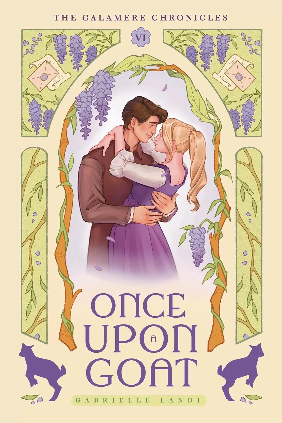 Once Upon A Goat: A Cozy Fantasy Goose Girl Retelling (The Galamere Chronicles #6) by Gabrielle Landi