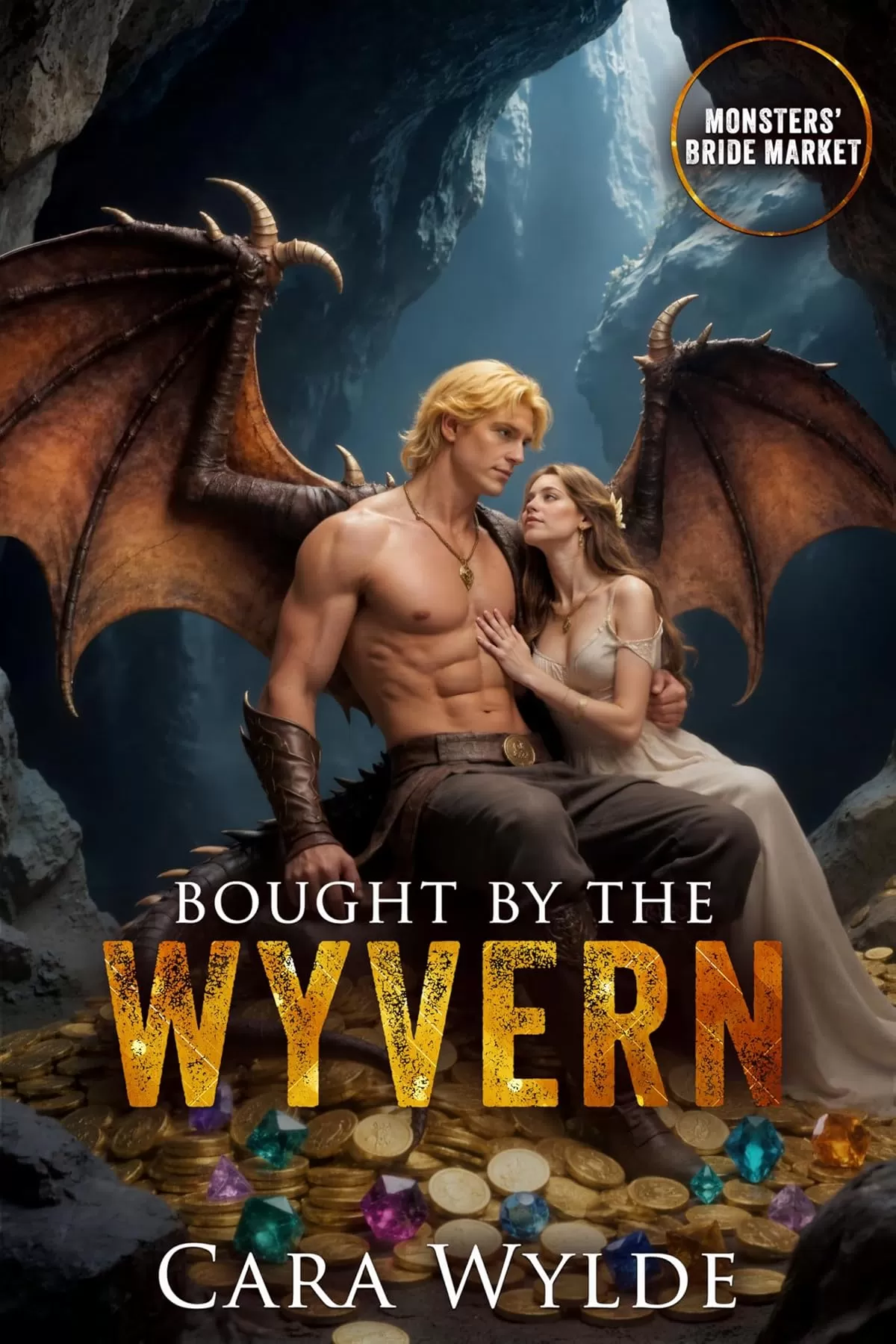 Bought by the Wyvern (Monsters' Bride Market) by Cara Wylde