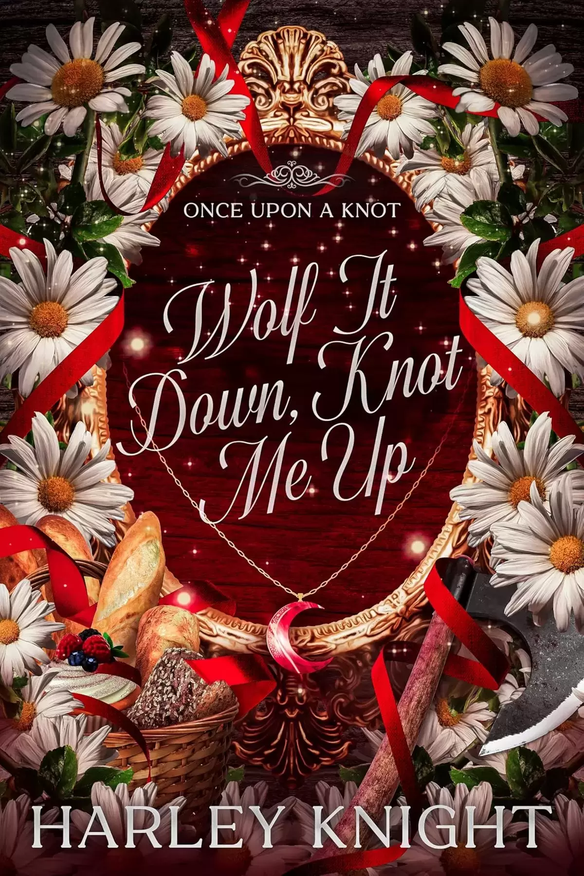 Wolf It Down, Knot Me Up: Cozy Omegaverse Romance (Once Upon a Knot (Fairy Tale Omegaverse)) by Harley Knight