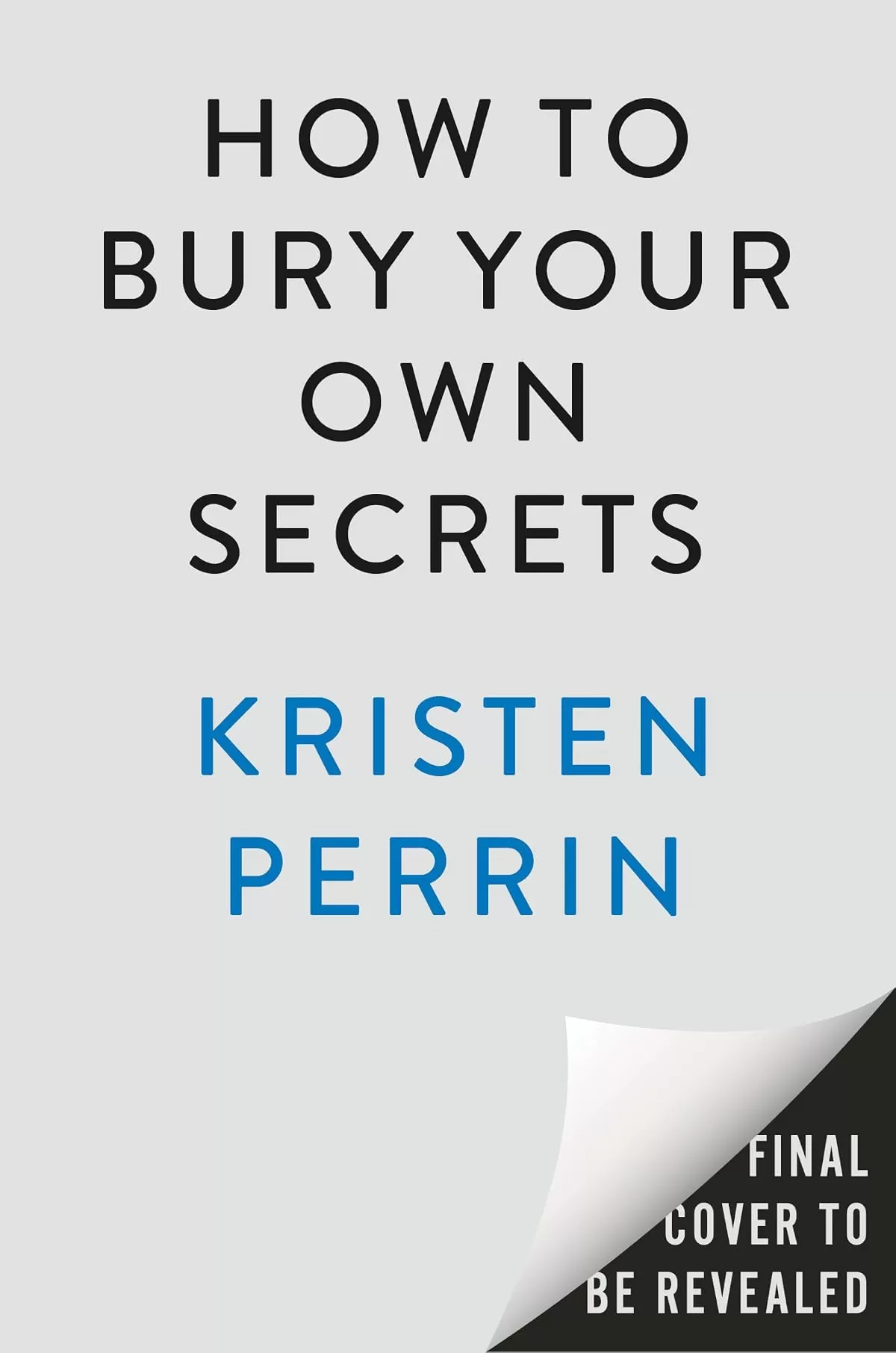 How to Bury Your Own Secrets (The Castle Knoll Files #4) by Kristen Perrin