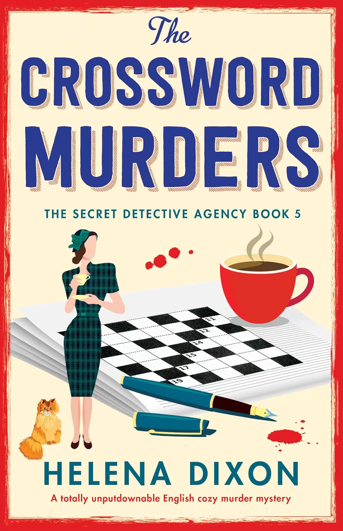 The Crossword Murders (The Secret Detective Agency #5) by Helena Dixon