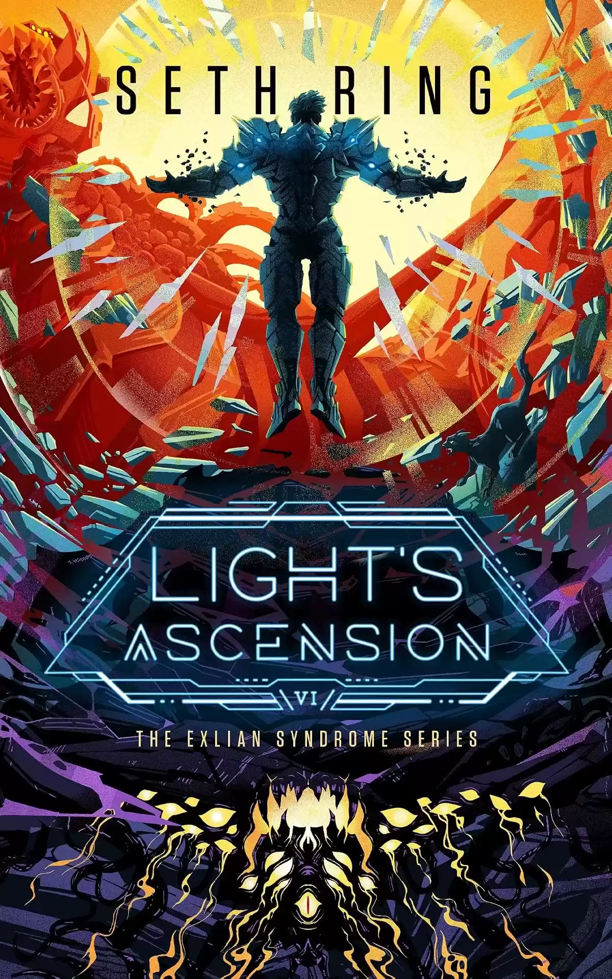 Light's Ascension: A Fantasy LitRPG Adventure (The Exlian Syndrome Series #6) by Ring Seth