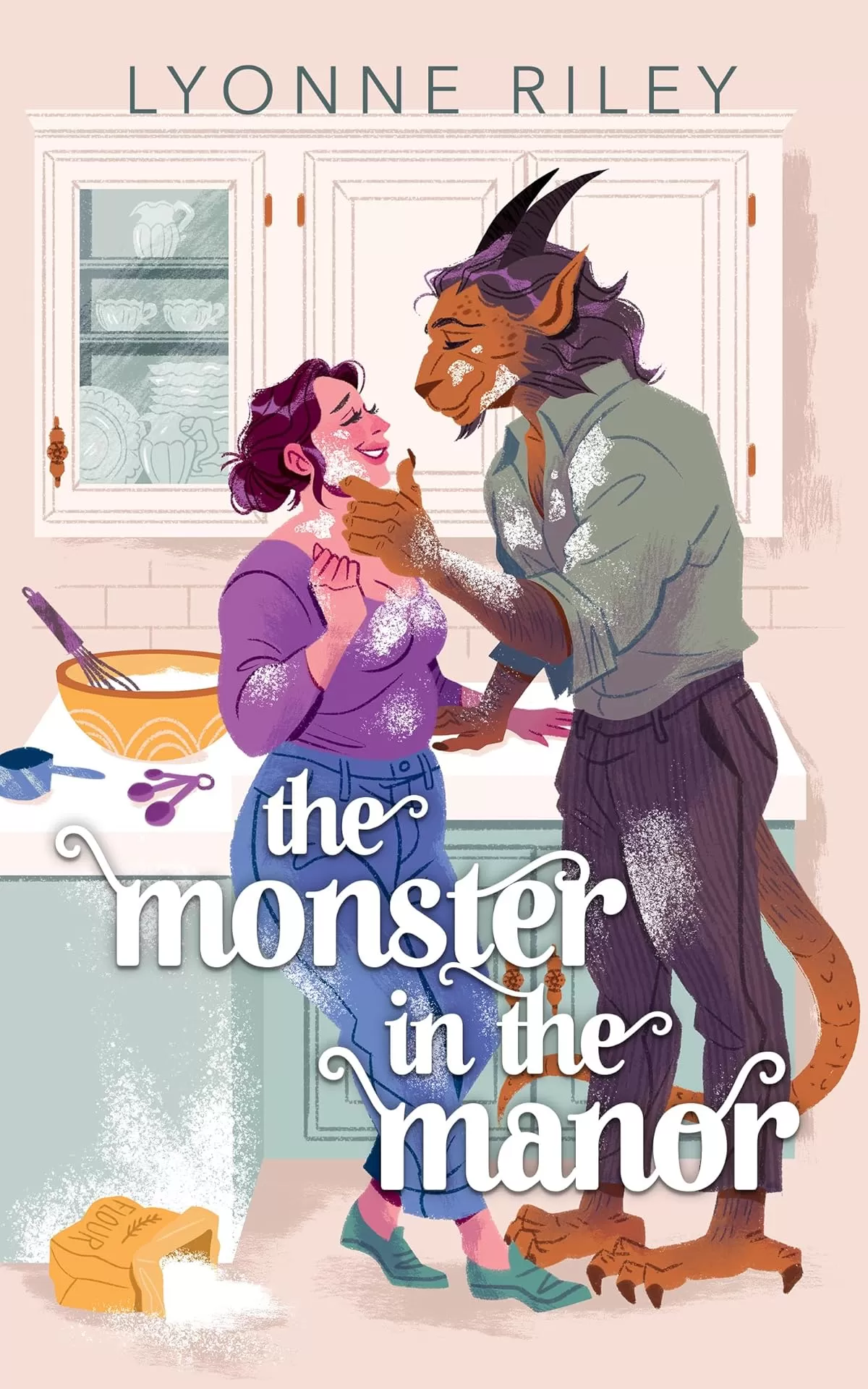 The Monster in the Manor: A Contemporary Beauty & the Beast Retelling by Lyonne Riley