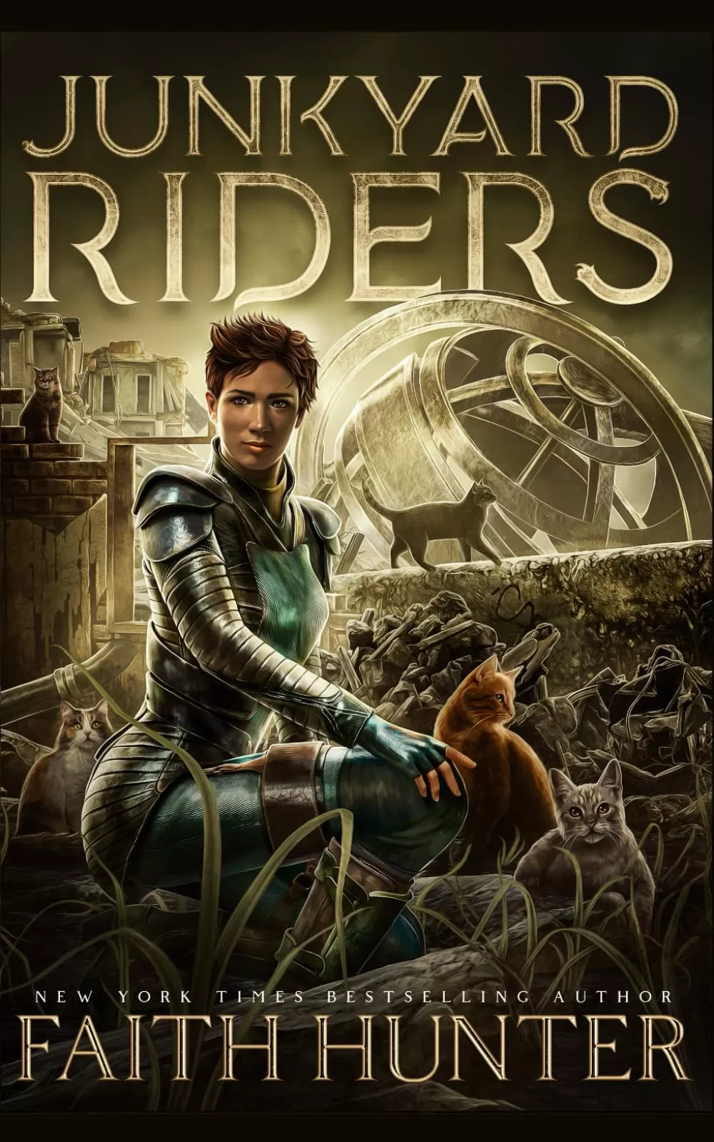 Junkyard Riders (Junkyard Cats #5) by Faith Hunter
