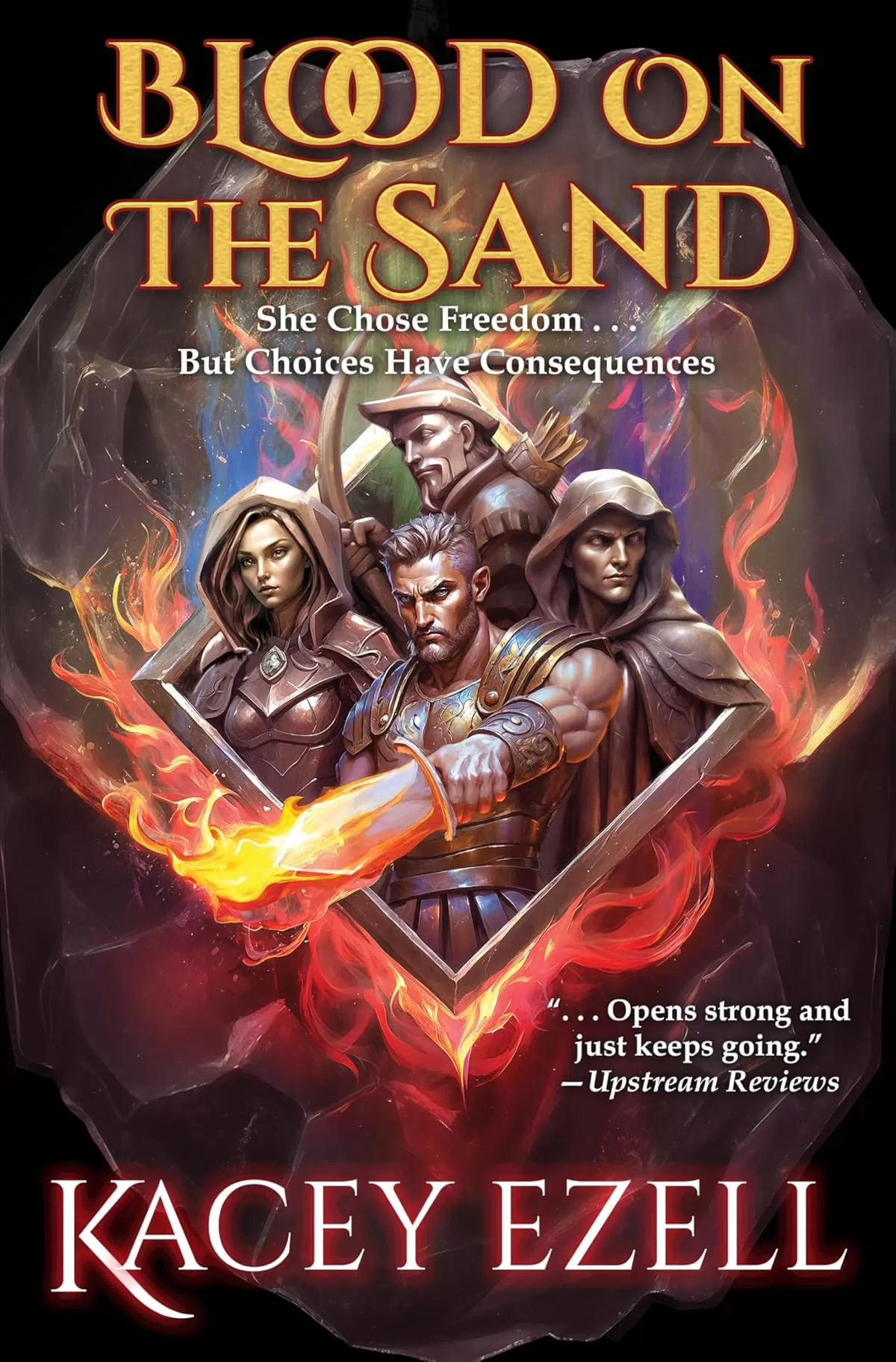 Blood on the Sand (Magelight #2) by Kacey Ezell