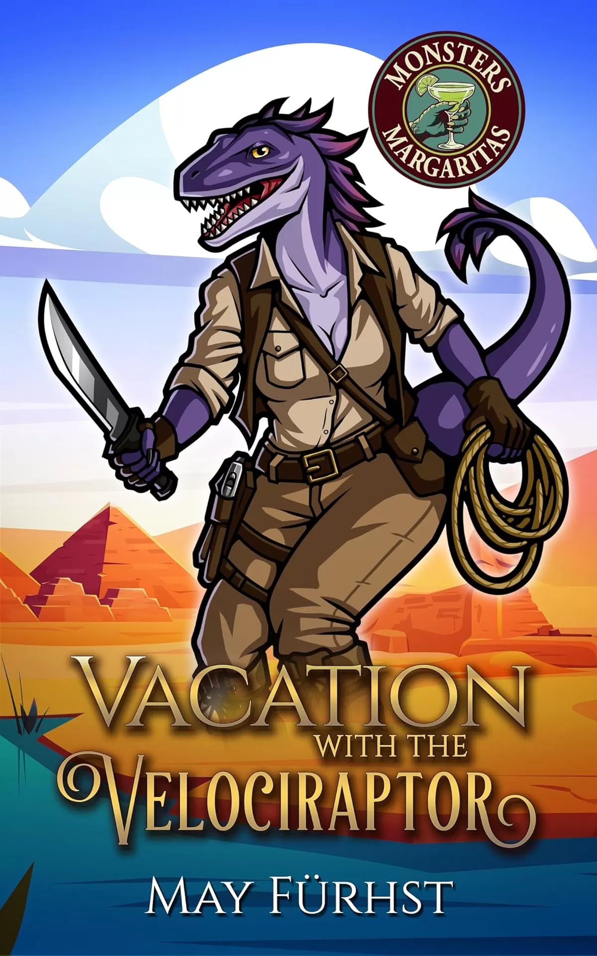 Vacation with the Velociraptor: A Monsters & Margaritas Novella (Monsters and Margaritas #12) by May Furhst