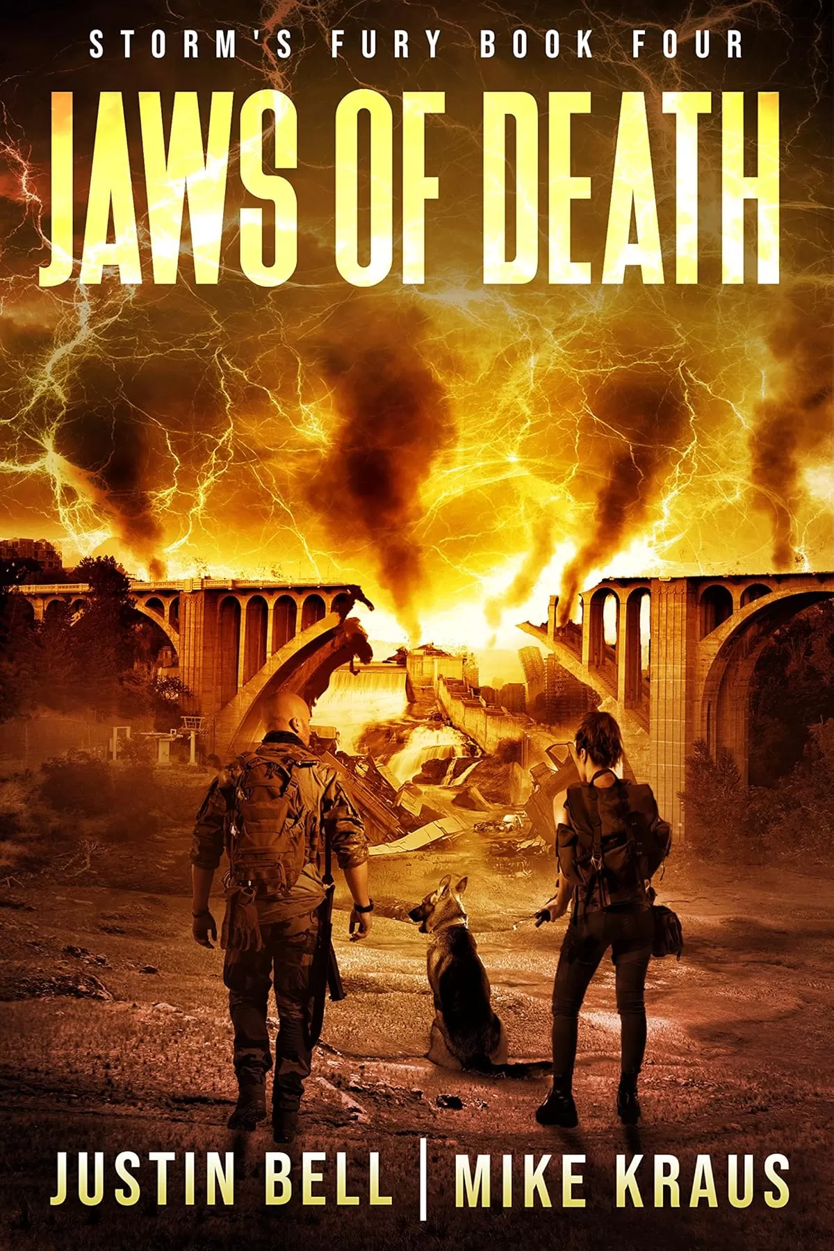 Jaws of Death (Storm's Fury #4) by Justin Bell, Mike Kraus