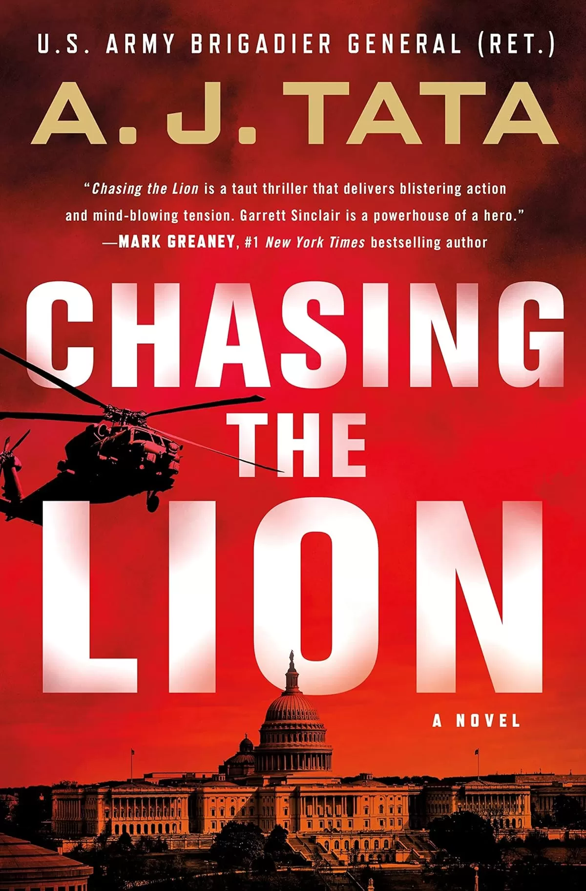 Chasing the Lion (Garrett Sinclair #1) by A. J. Tata