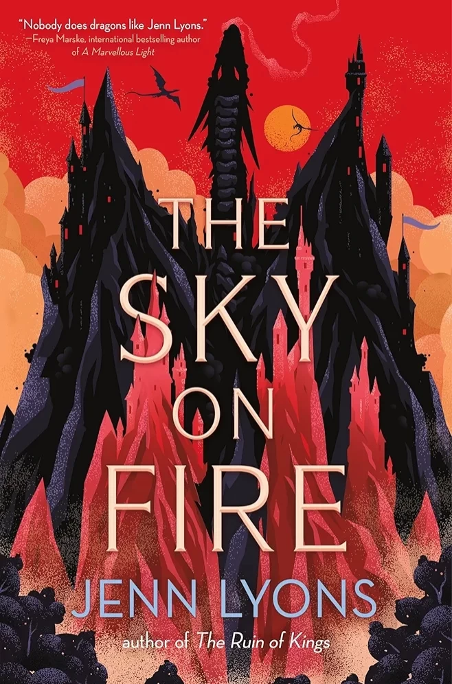 The Sky on Fire by Jenn Lyons