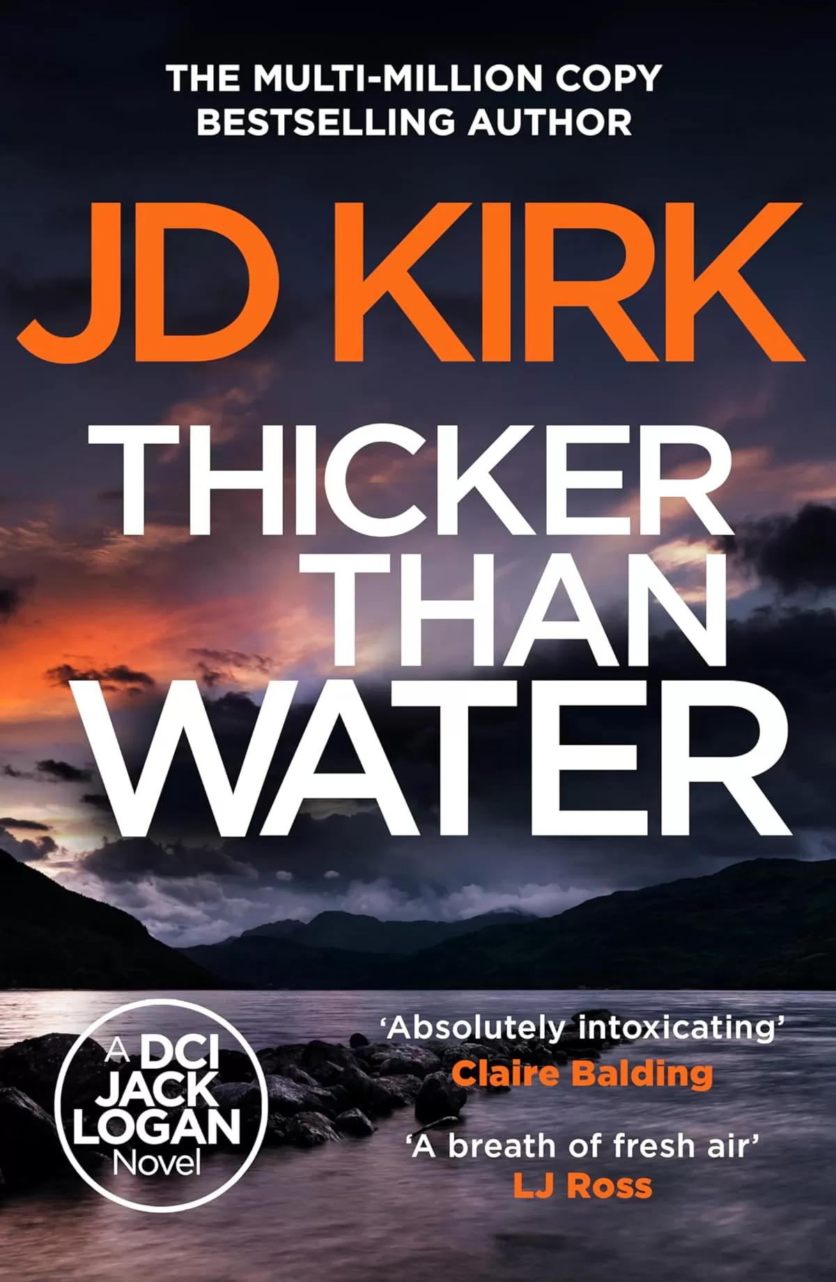 Thicker Than Water (DCI Logan Crime Thrillers #2) by JD Kirk