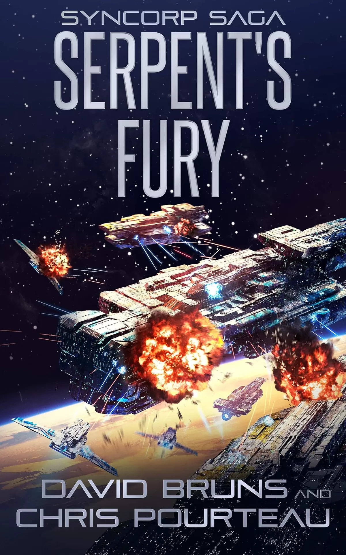 Serpent's Fury (The SynCorp Saga #6) by David Bruns, Chris Pourteau