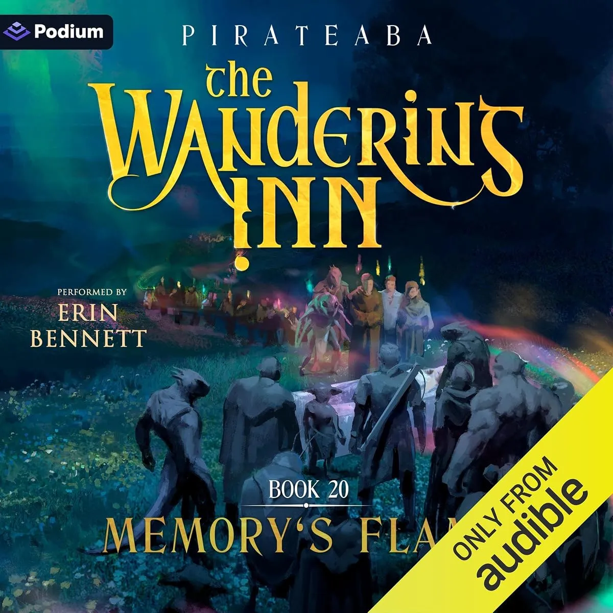 Memory's Flame: The Wandering Inn, Book 20 (The Wandering Inn #20) by Pirateaba