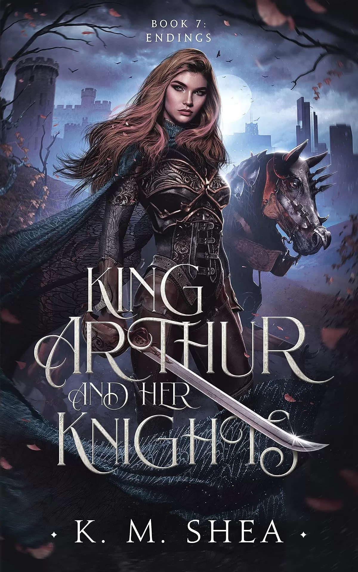 Endings (King Arthur and Her Knights #3) by K.M. Shea