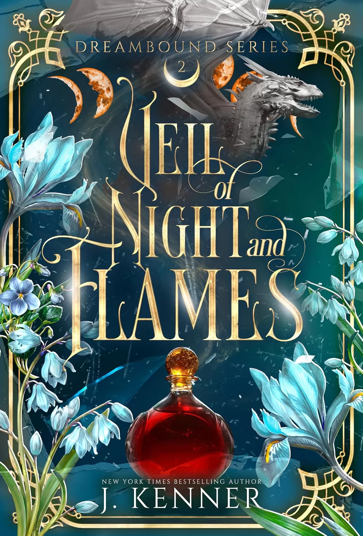 Veil of Night & Flames (The Dreambound Series #2) by J. Kenner