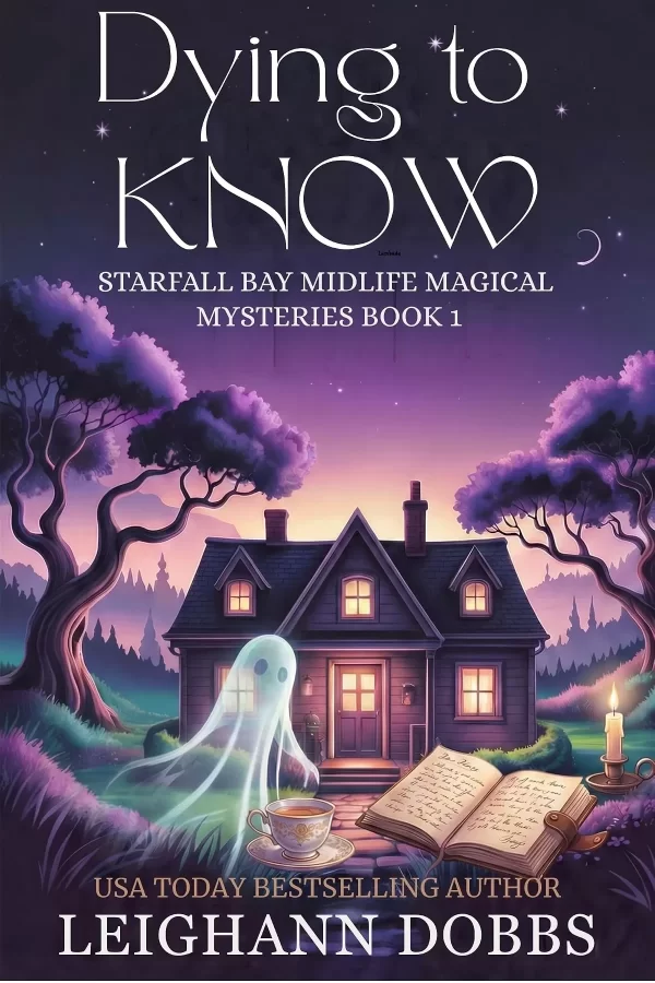 Dying To Know (Starfall Bay Midlife Magical Mysteries #1) by Leighann Dobbs