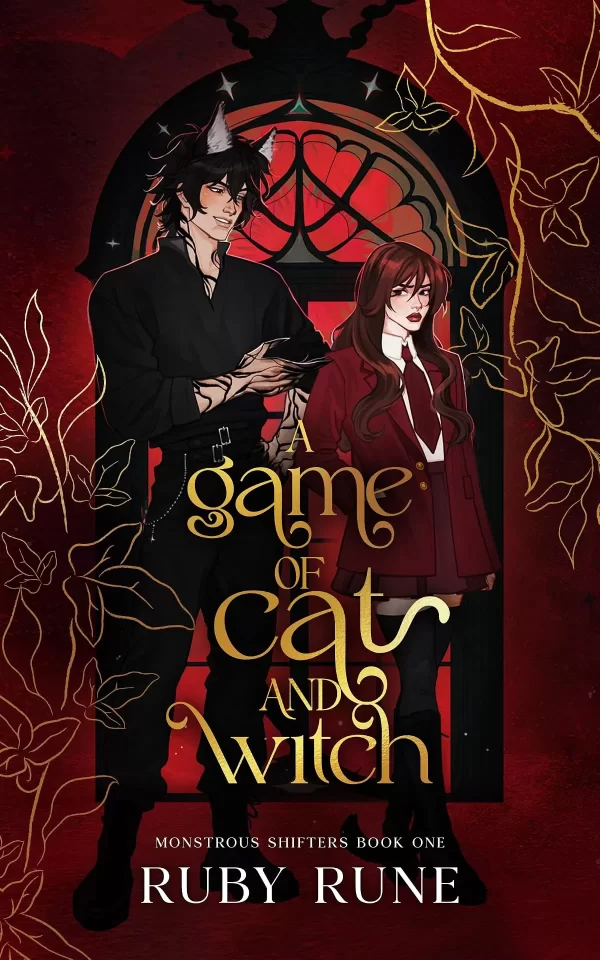 A Game of Cat and Witch: A Spicy Witch & Shifter Paranormal Academy Romance (Monstrous Shifters #1) by Ruby Rune