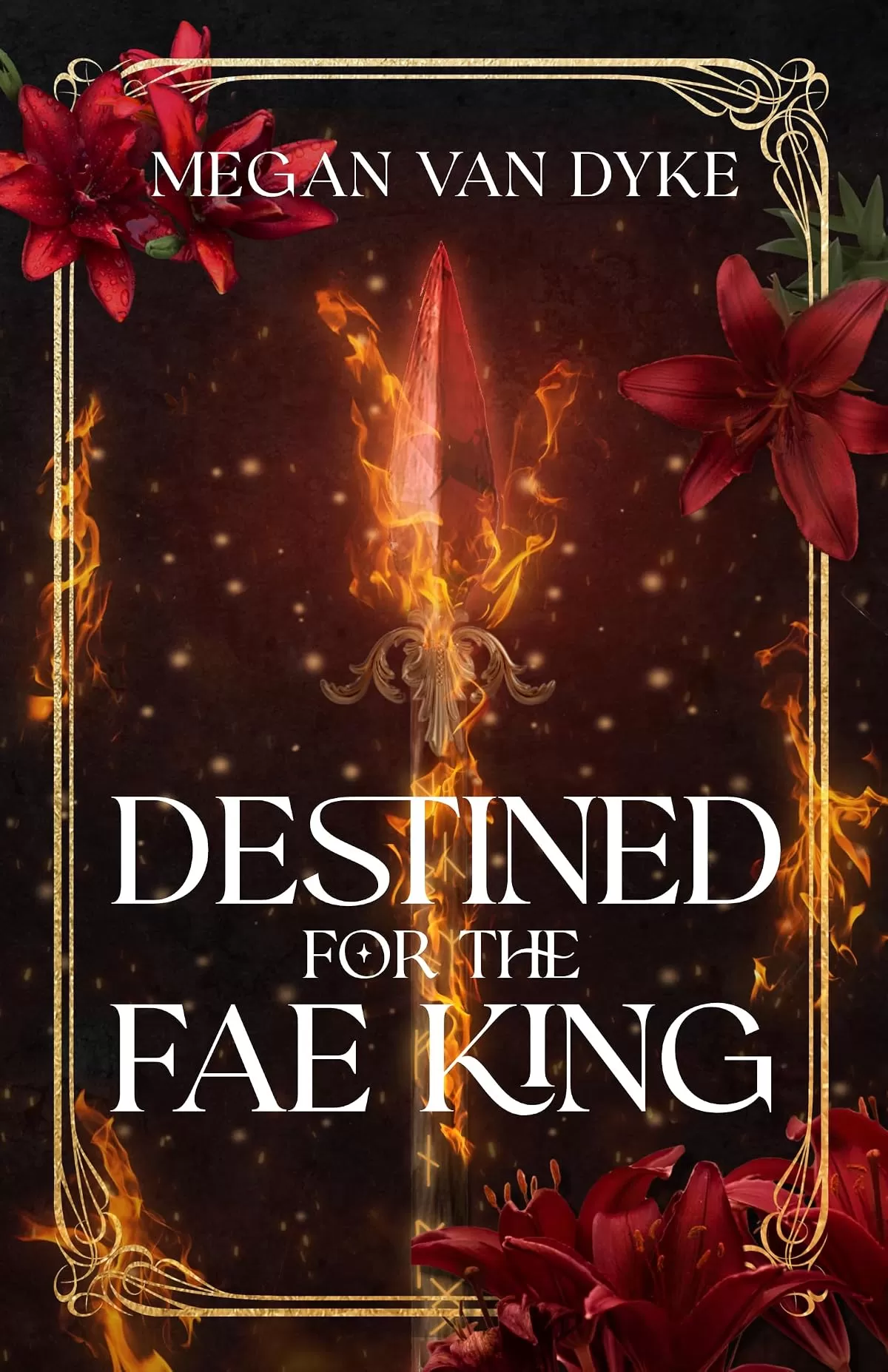 Destined for the Fae King: A Steamy Fae Fantasy Romance (Courts of Faery #3) by Megan Van Dyke