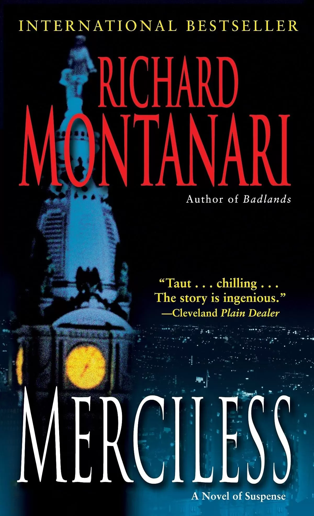 Merciless (Jessica Balzano & Kevin Byrne #3) by Richard Montanari