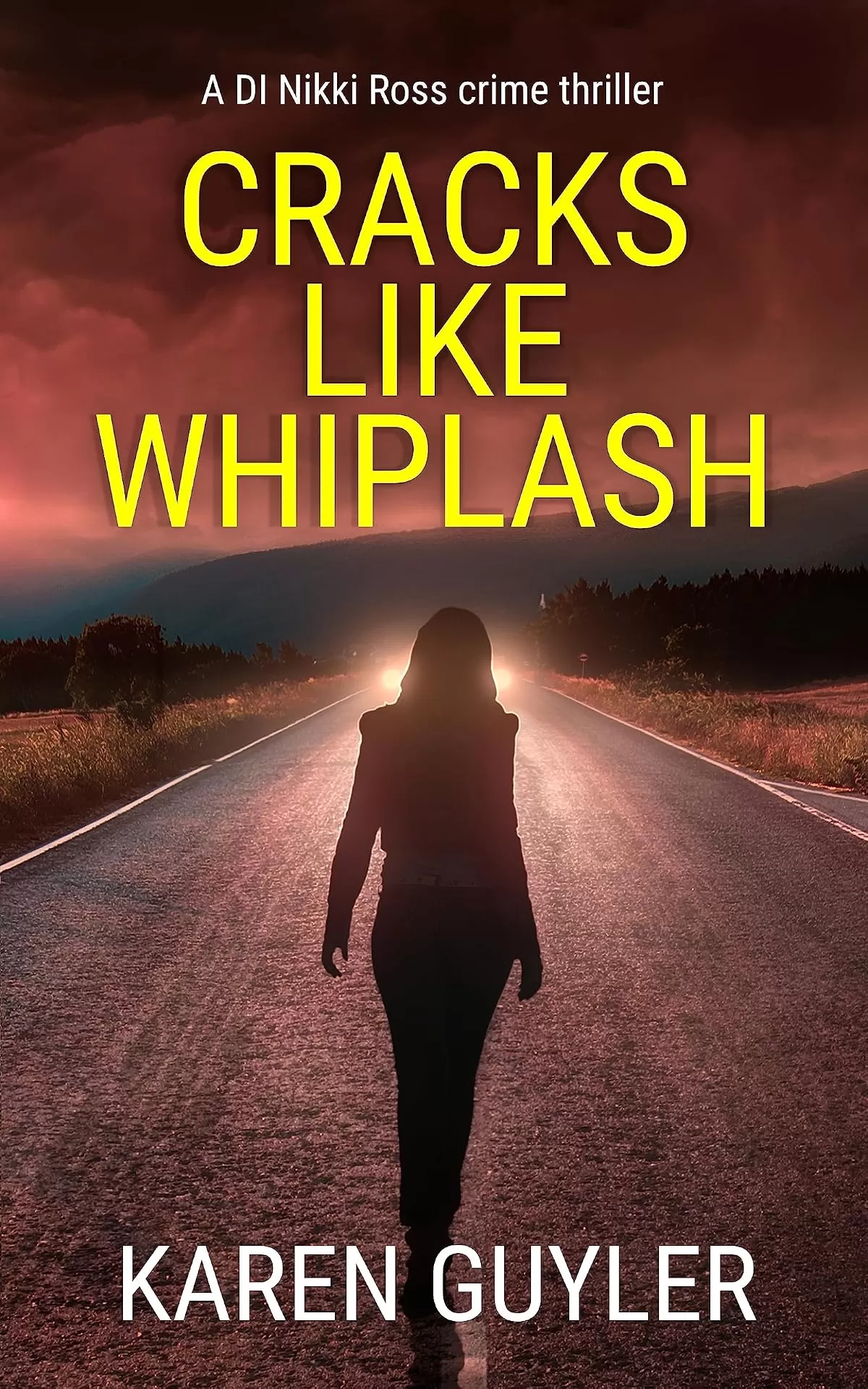 Cracks like whiplash (DI Nikki Ross #1) by Karen Guyler