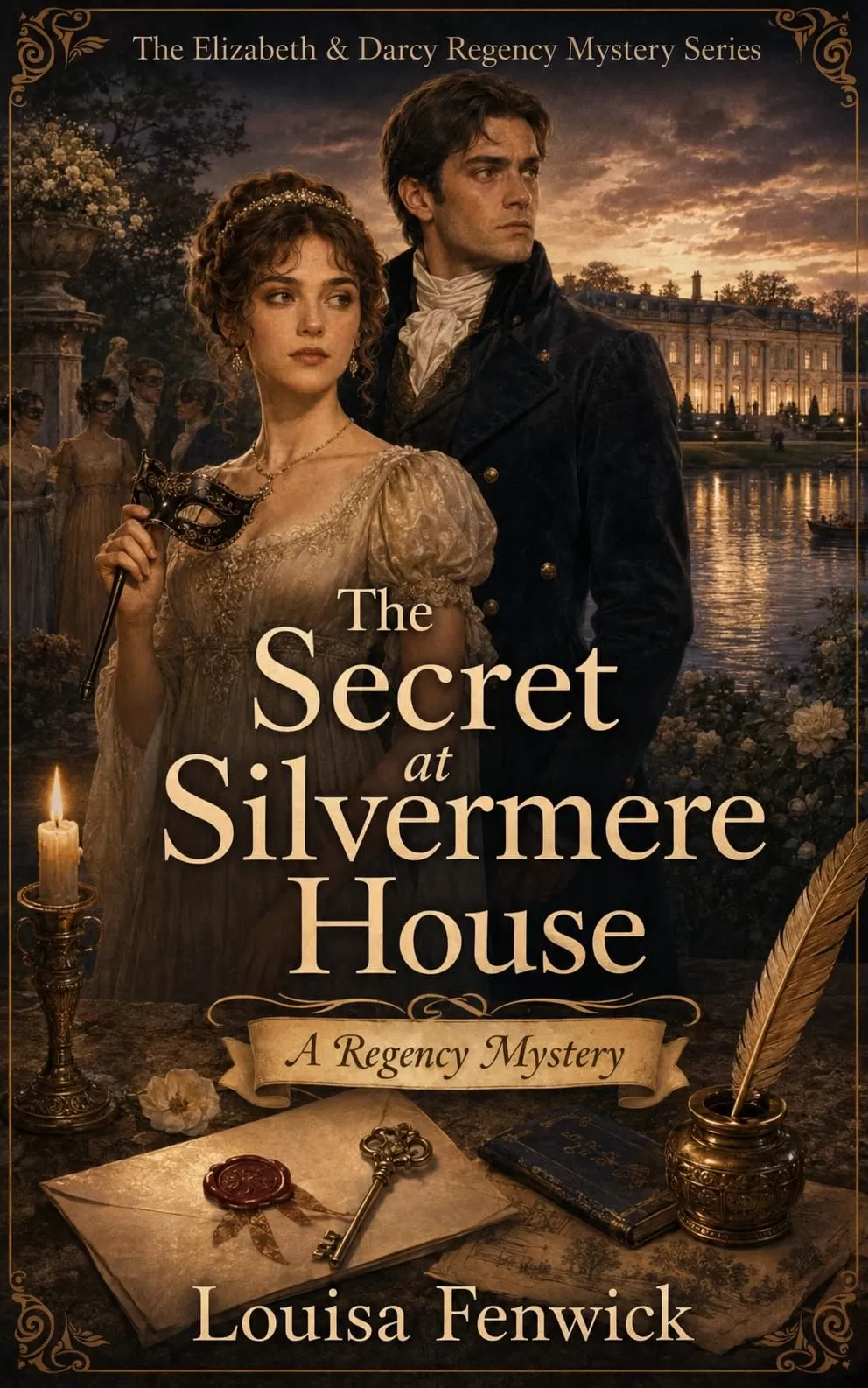 The Secret at Silvermere House (Elizabeth & Darcy Regency Mystery Series #5) by Louisa Fenwick