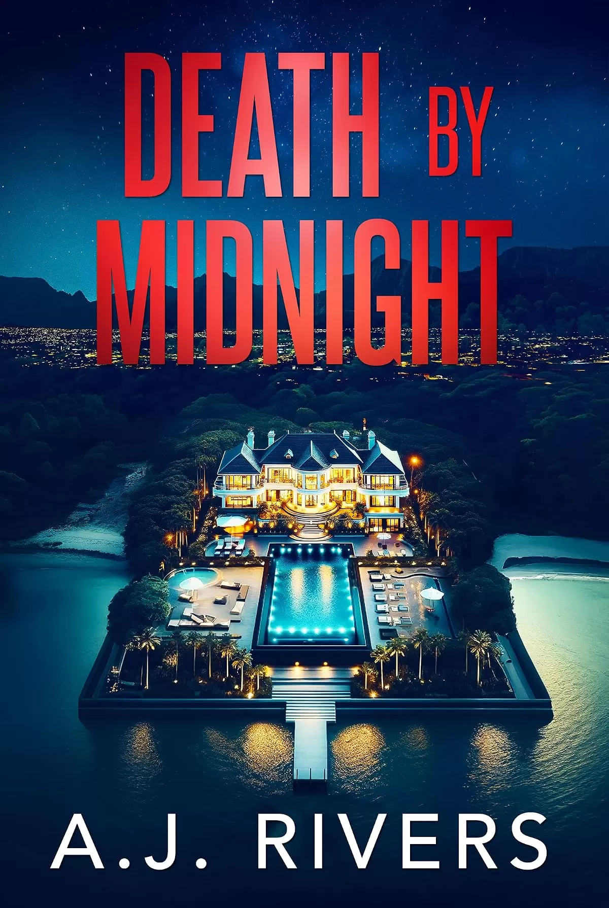 Death by Midnight (Dean Steele Mystery Thriller #8) by A.J. Rivers