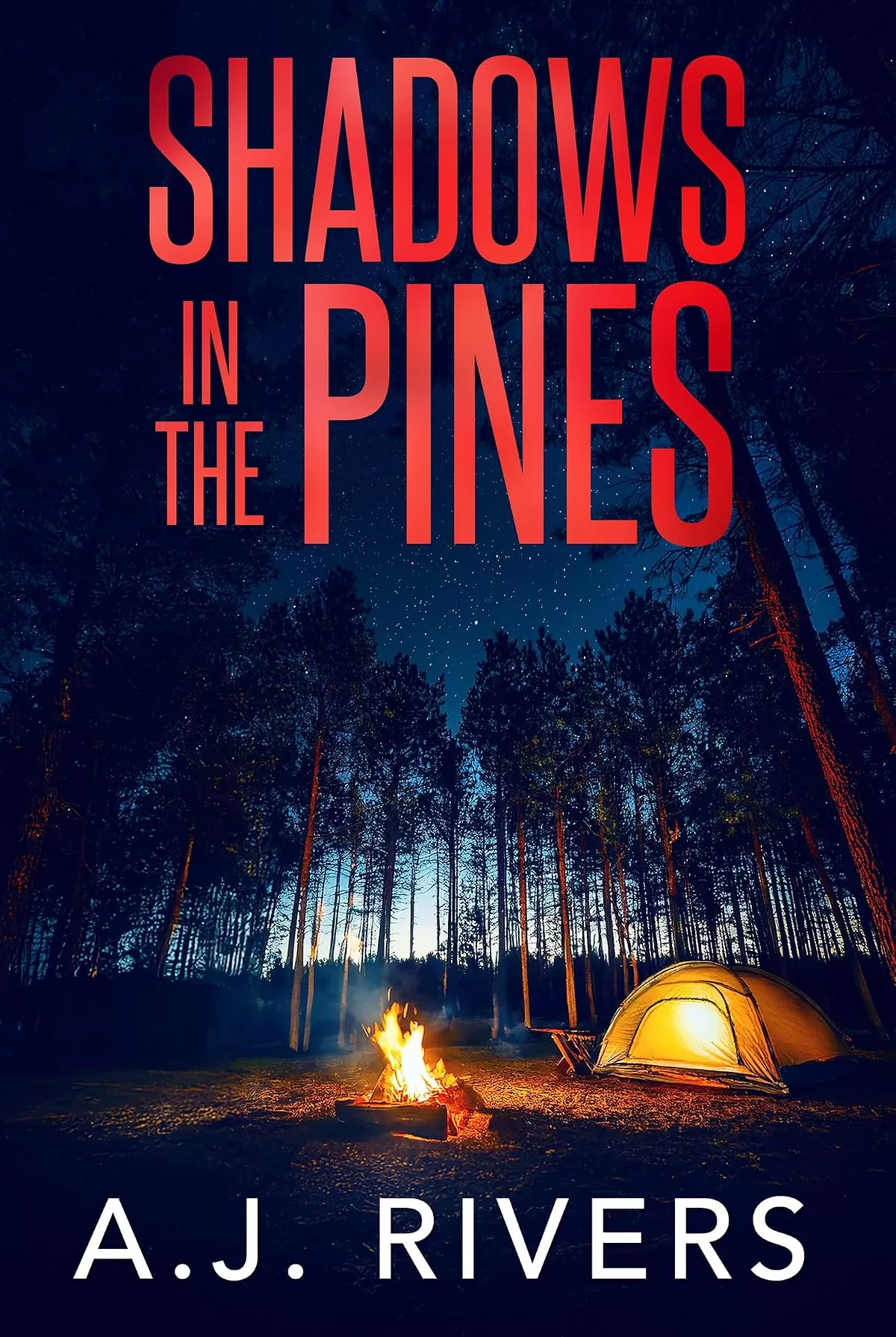 Shadows in the Pines (A Detective Riley Quinn Pine Brooke Mystery #4) by A.J. Rivers
