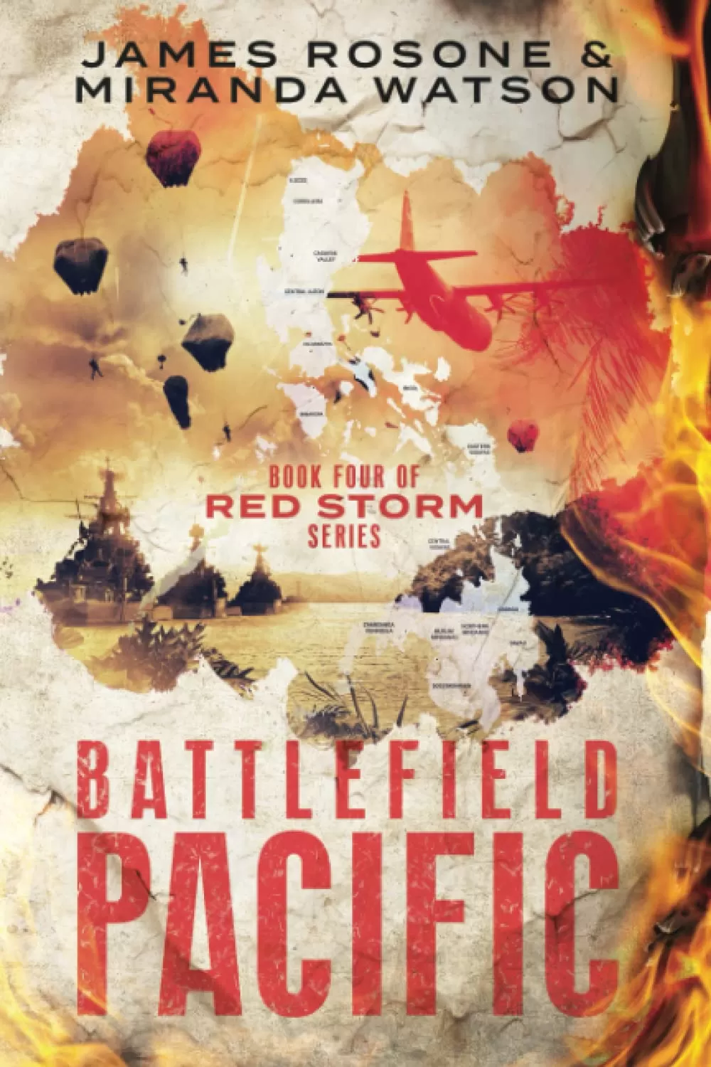 Battlefield Pacific (Red Storm Series #4) by James Rosone, Miranda Watson