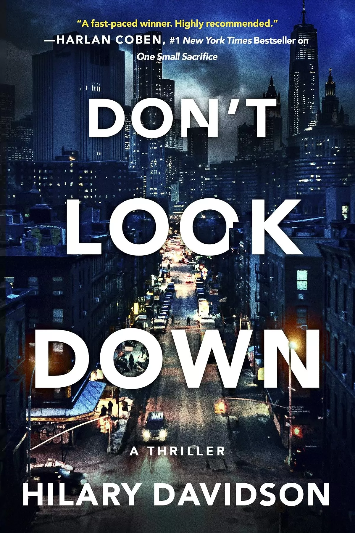 Don't Look Down (Shadows of New York #2) by Hilary Davidson
