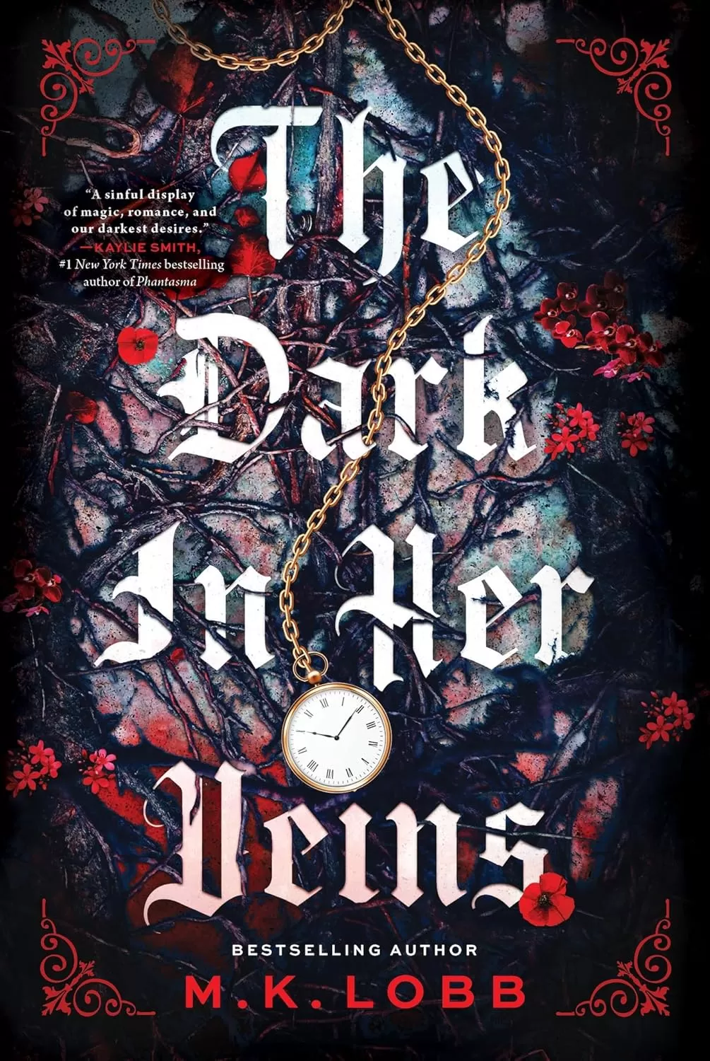 The Dark in Her Veins (Divine Villains #1) by M.K. Lobb