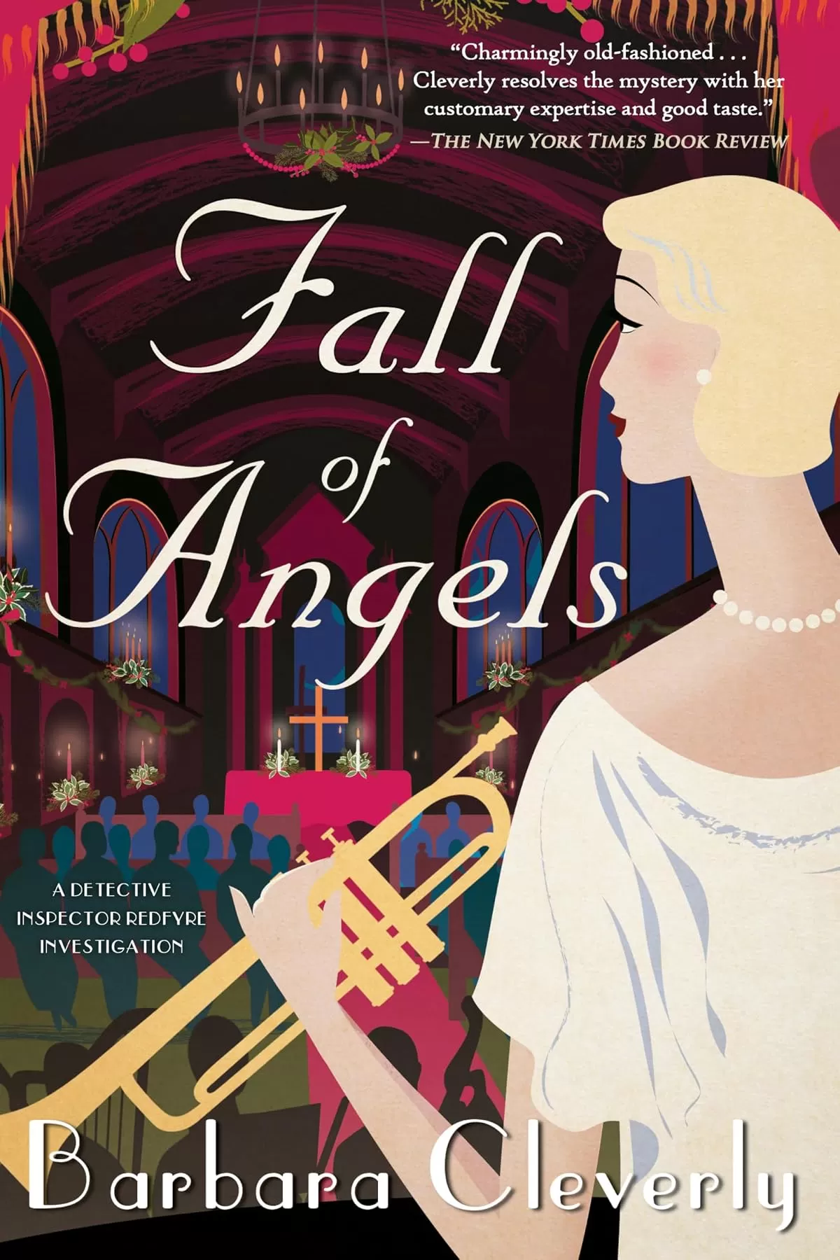 Fall of Angels (An Inspector Redfyre Mystery #1) by Barbara Cleverly
